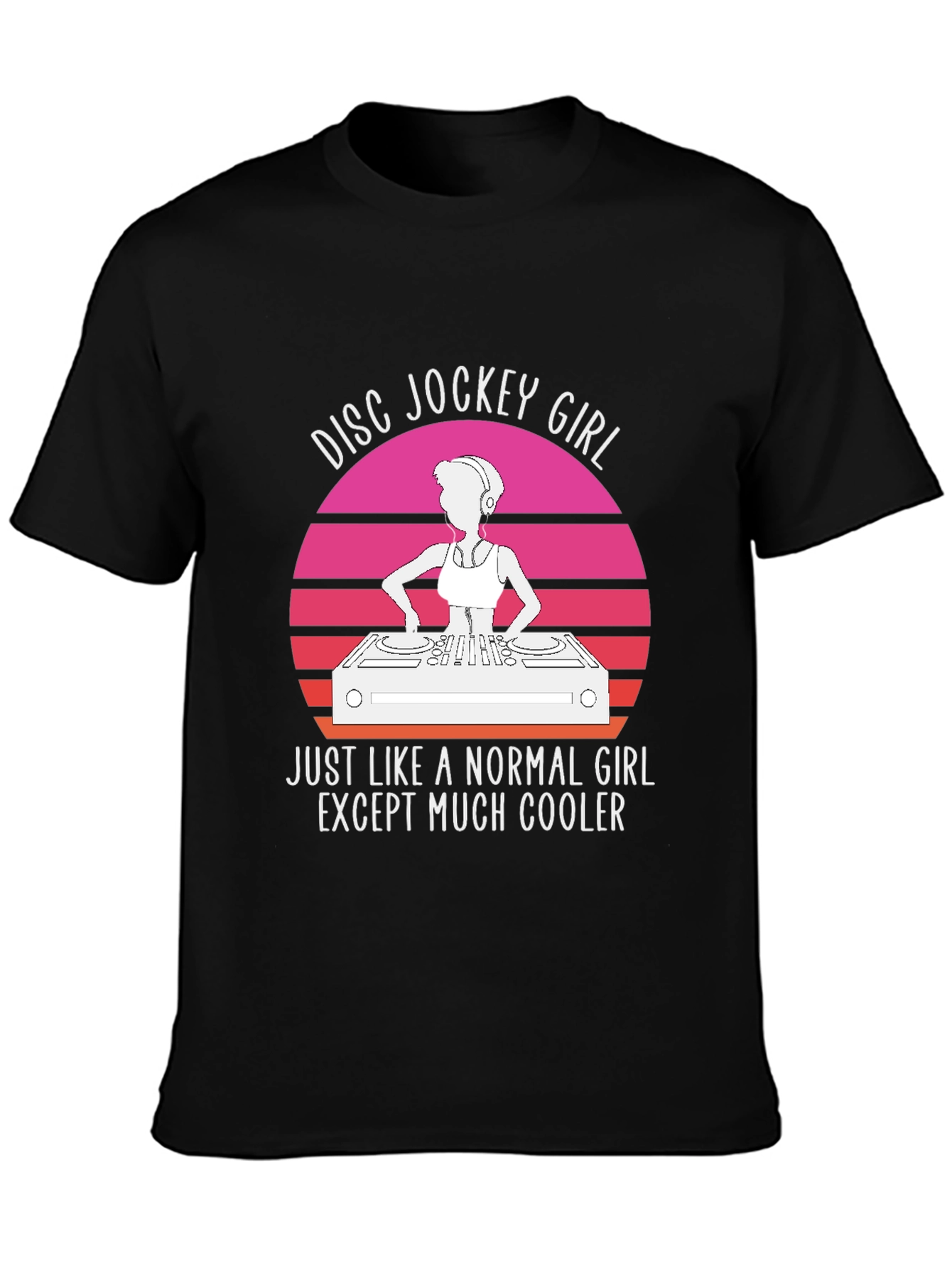 Disc Jockey Girl T-Shirt