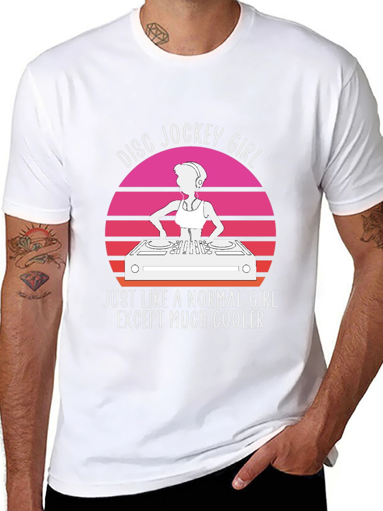Disc Jockey Girl T-Shirt