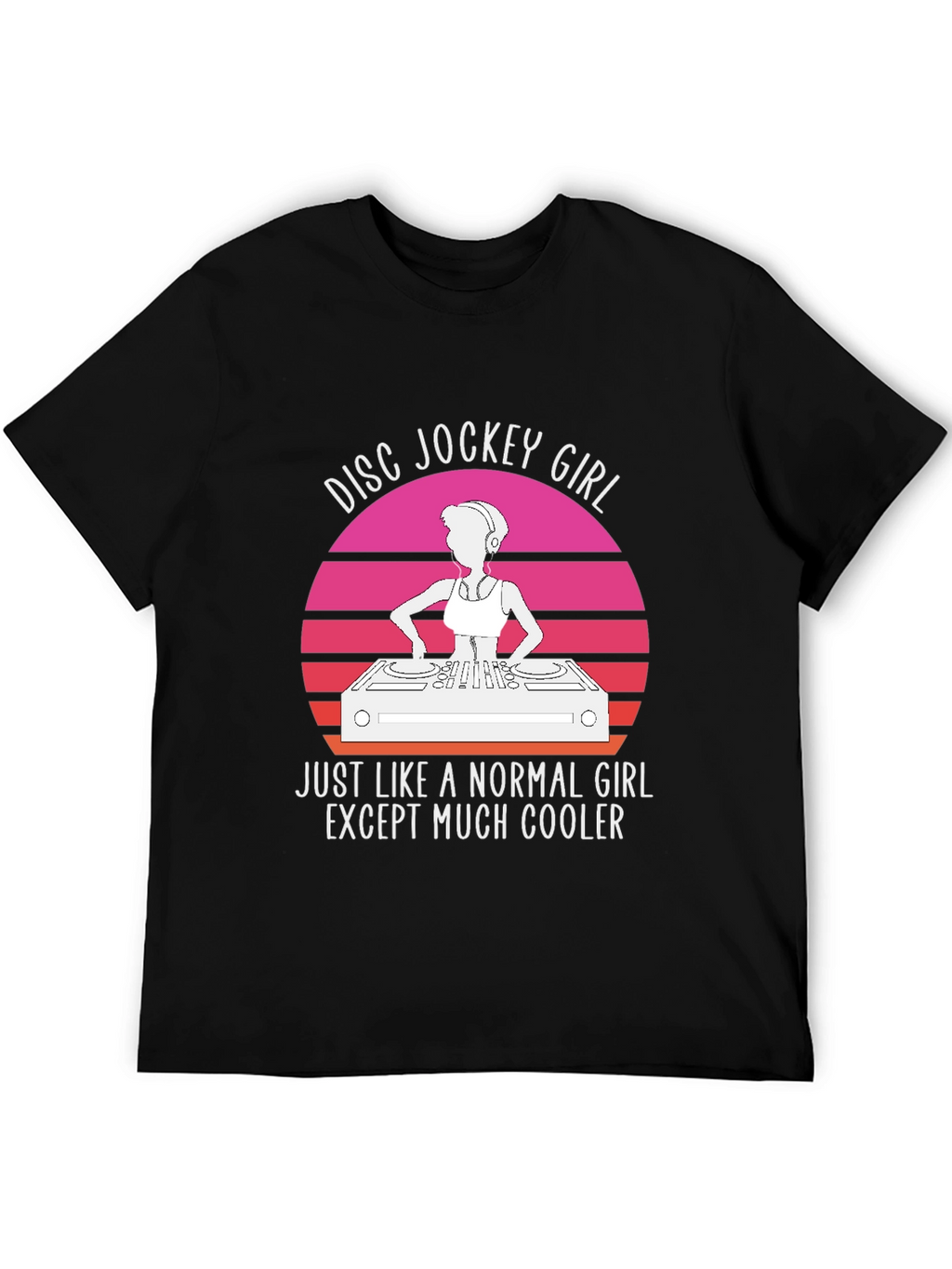 Disc Jockey Girl T-Shirt