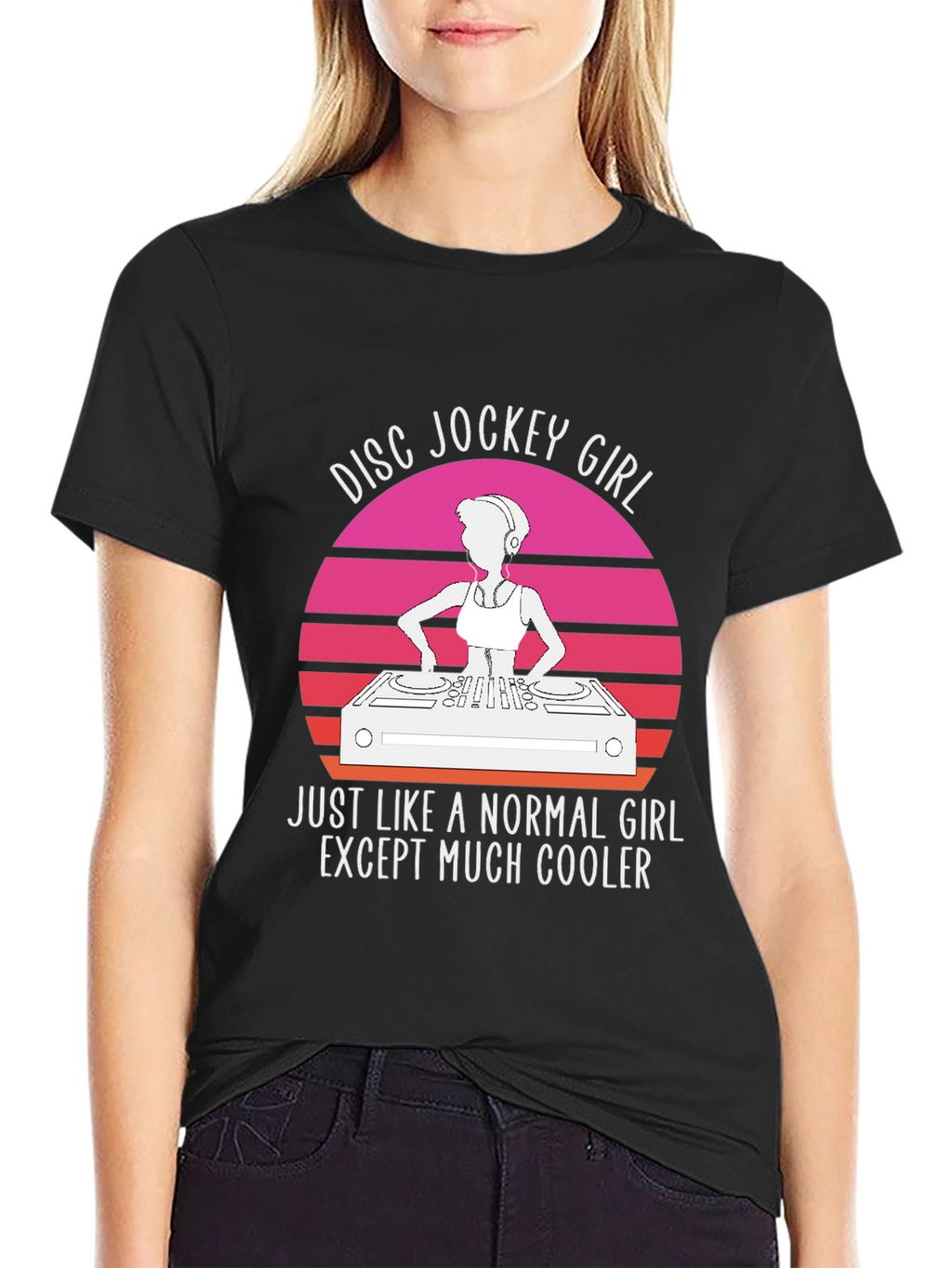 Disc Jockey Girl T-Shirt