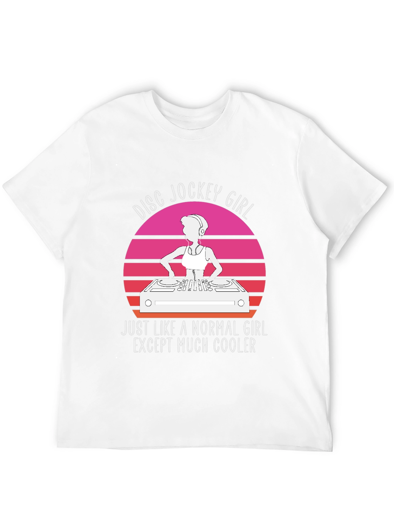 Disc Jockey Girl T-Shirt