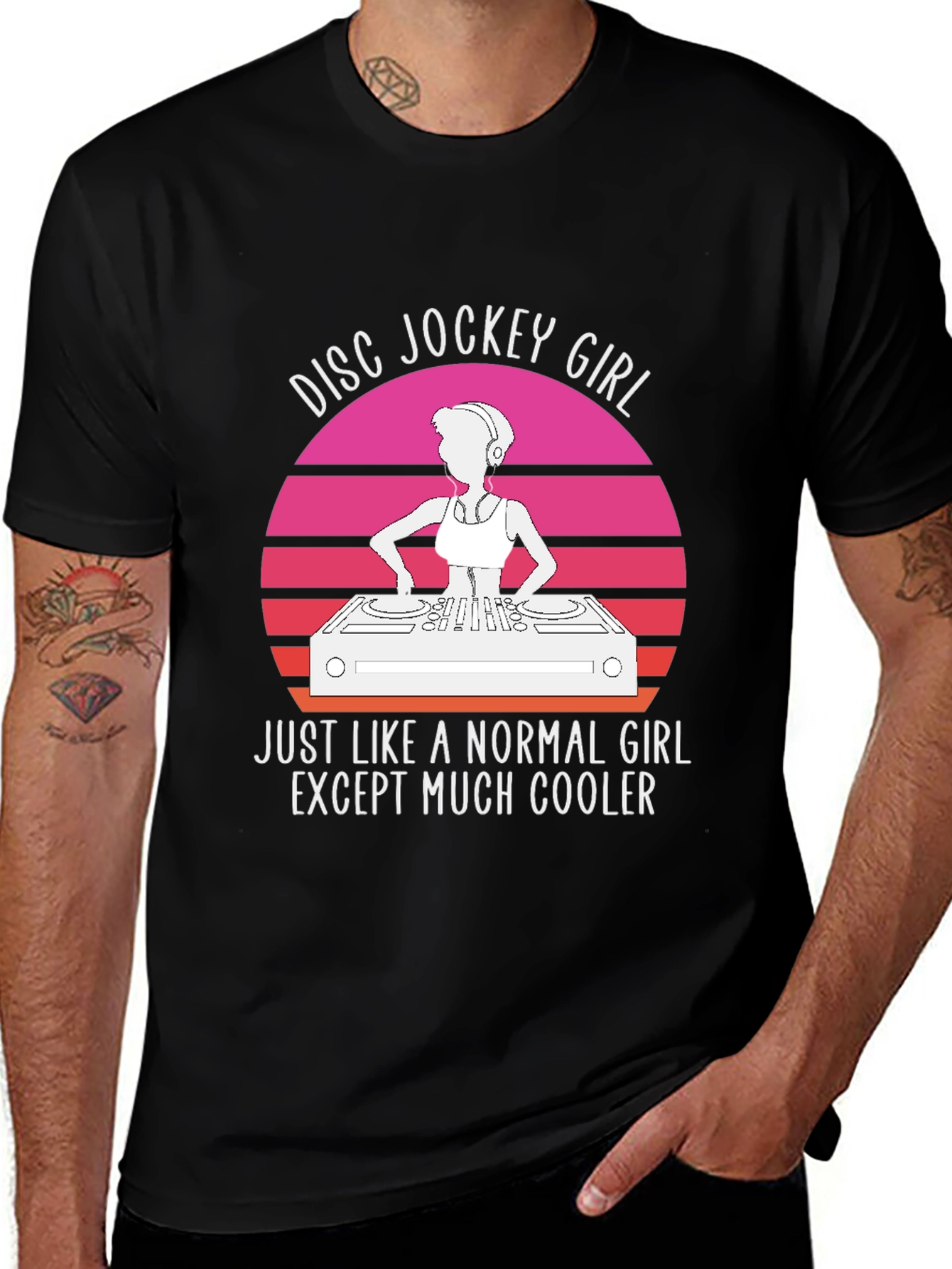Disc Jockey Girl T-Shirt