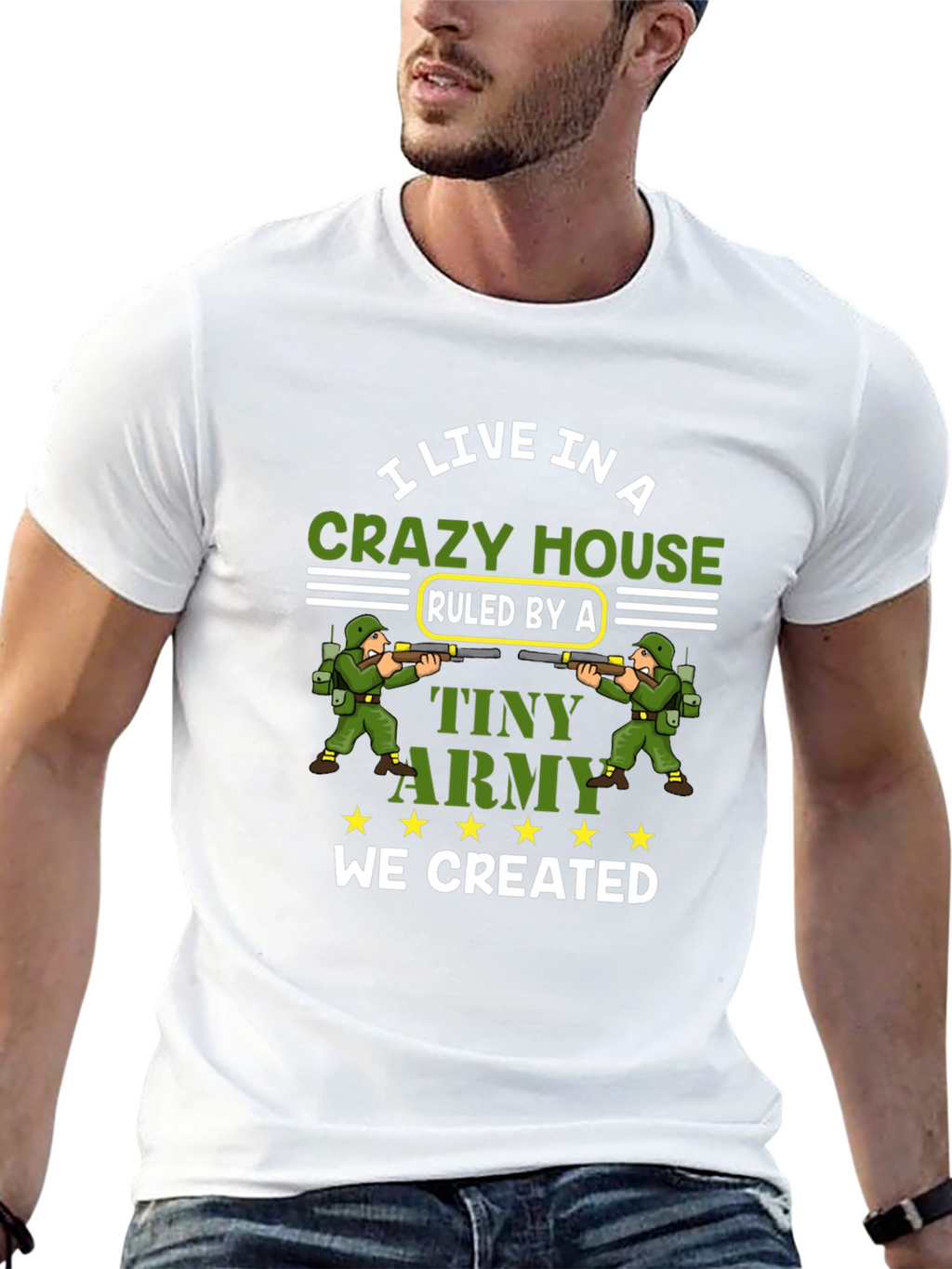 Crazy House Tiny Army T-Shirt