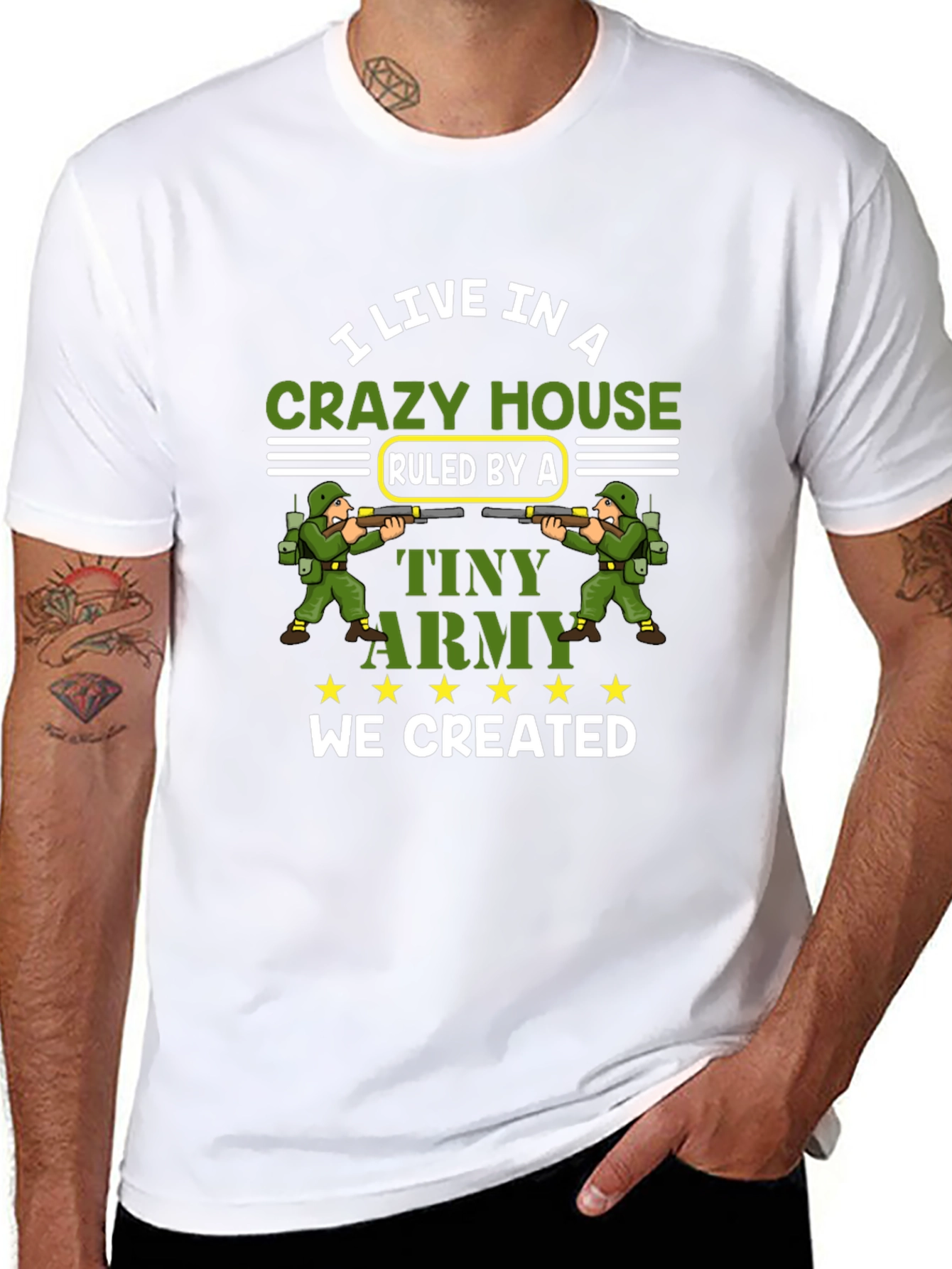 Crazy House Tiny Army T-Shirt