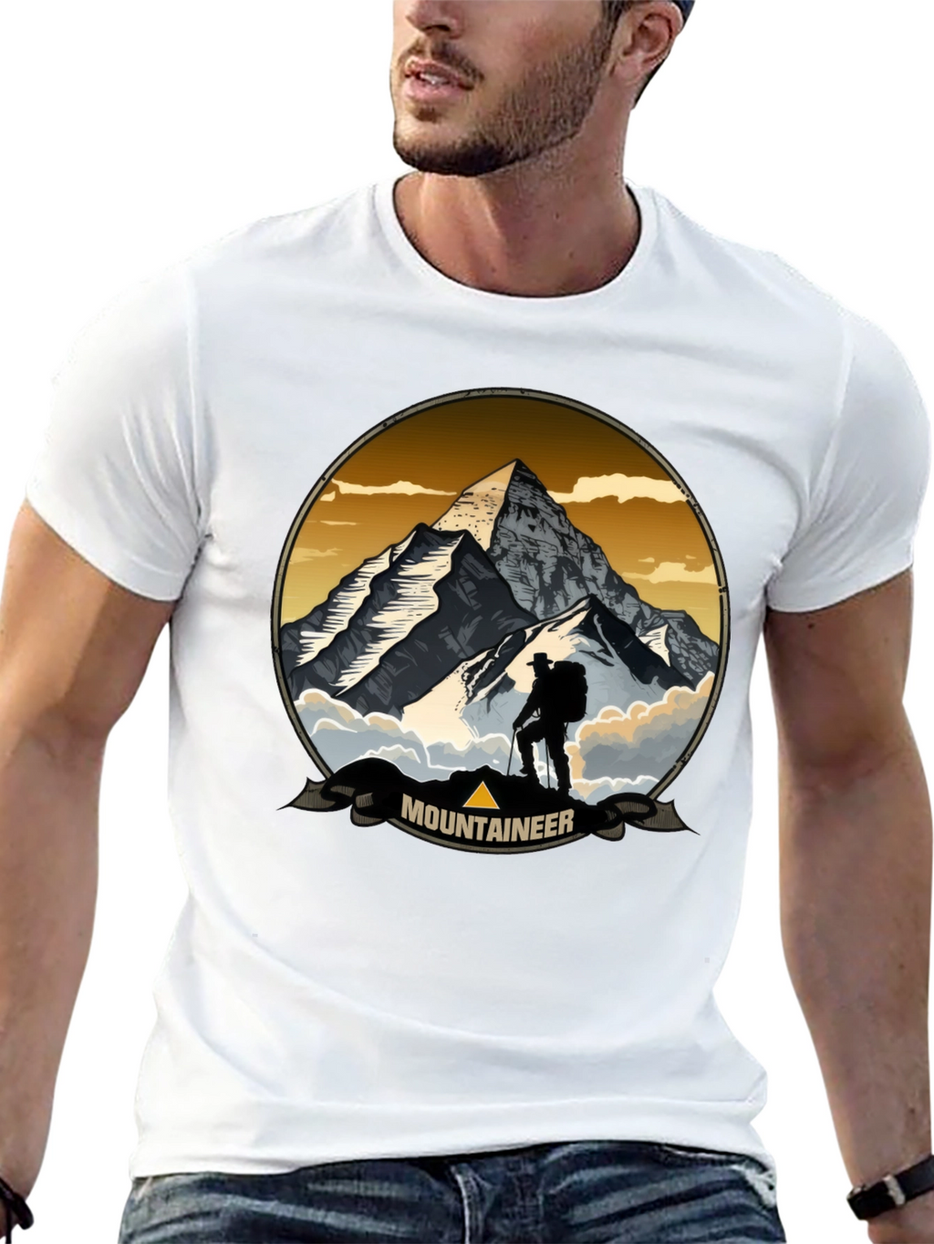 Mountaineer Adventure Graphic T-Shirt