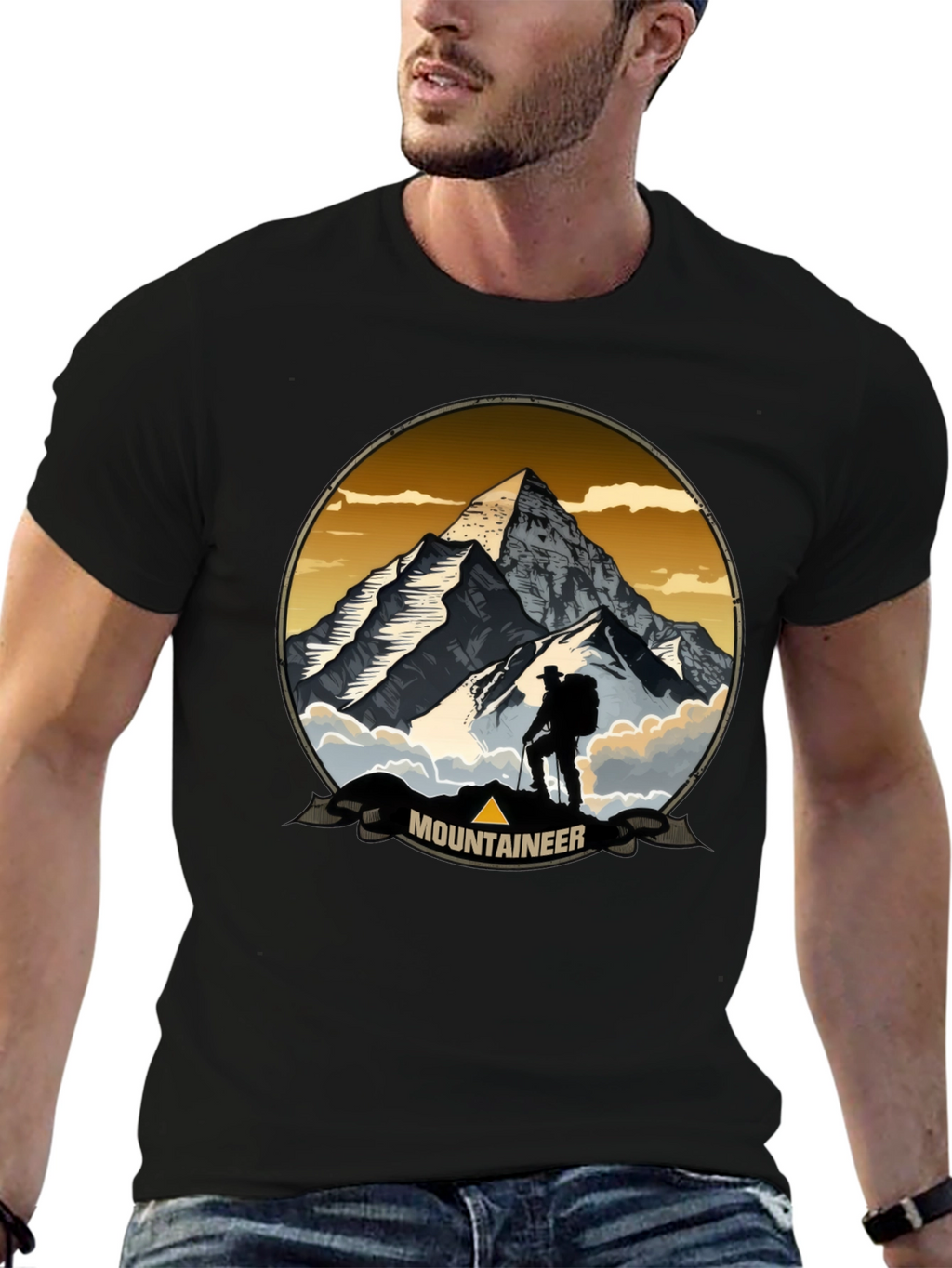 Mountaineer Adventure Graphic T-Shirt