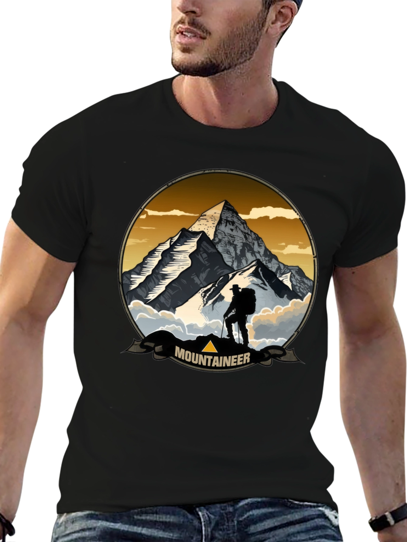 Mountaineer Adventure Graphic T-Shirt