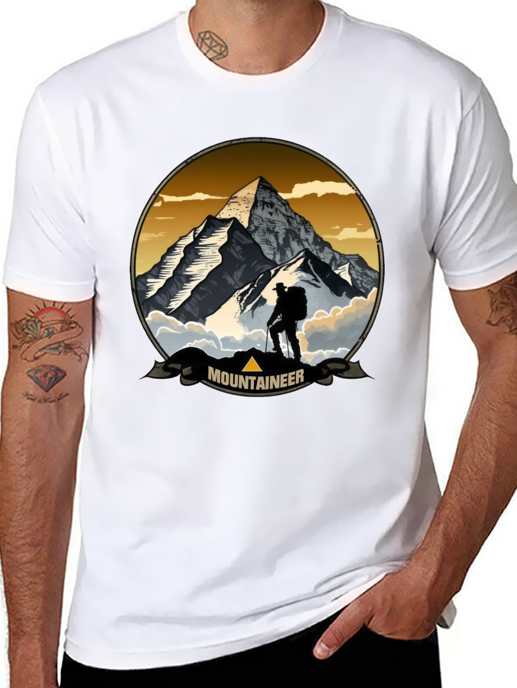 Mountaineer Adventure Graphic T-Shirt