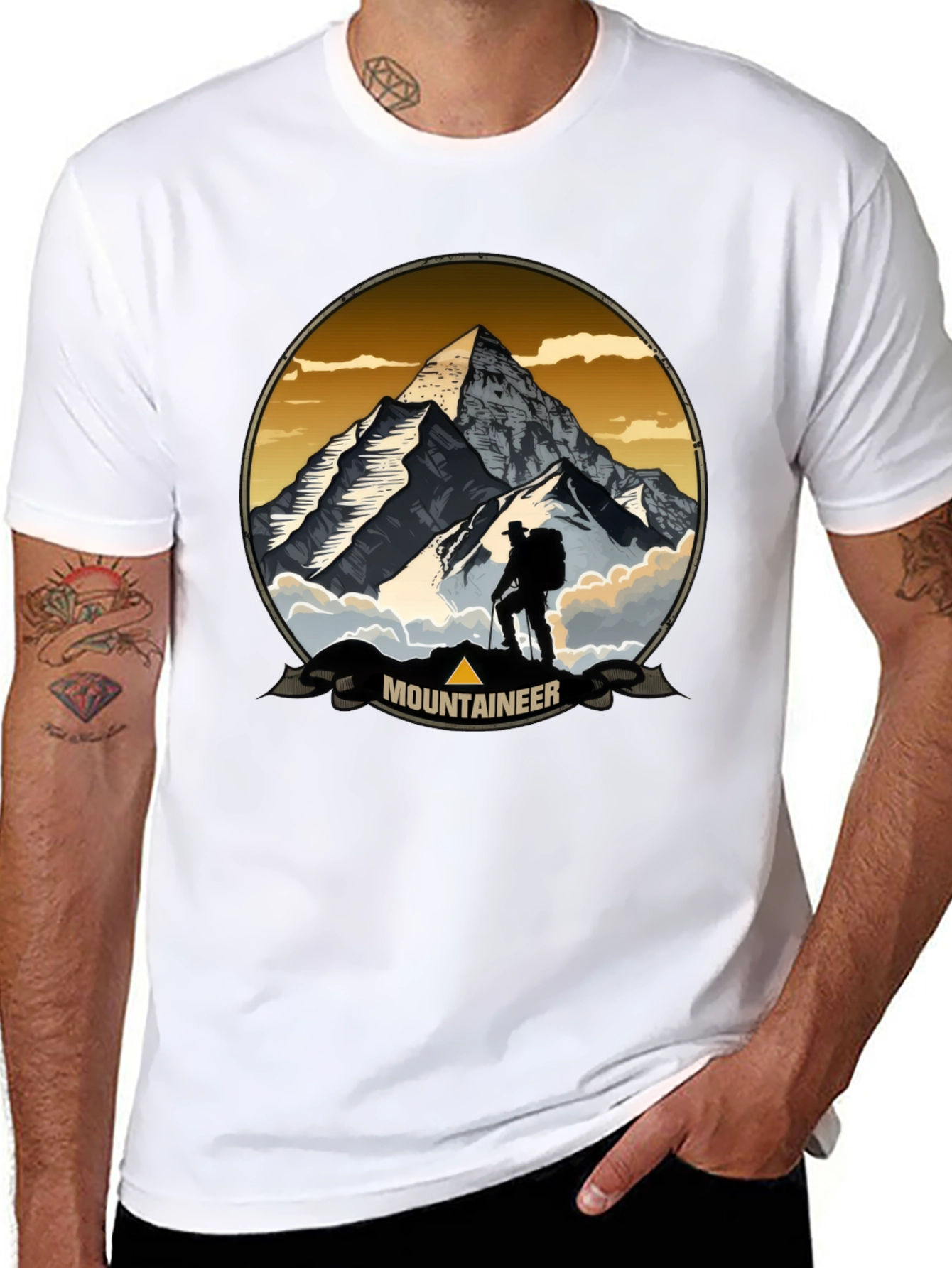 Mountaineer Adventure Graphic T-Shirt