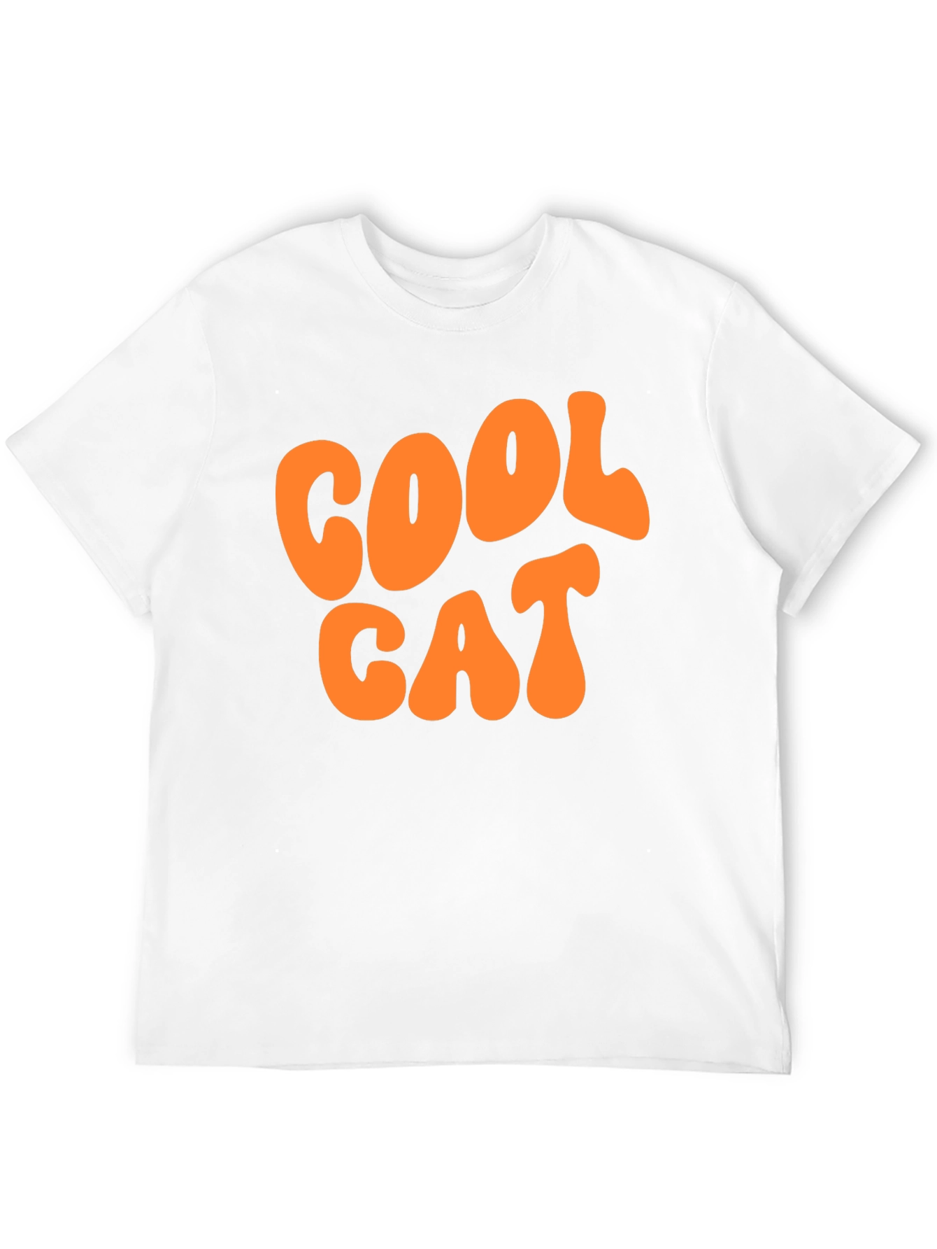 Cool Cat Graphic Tee - Retro Style