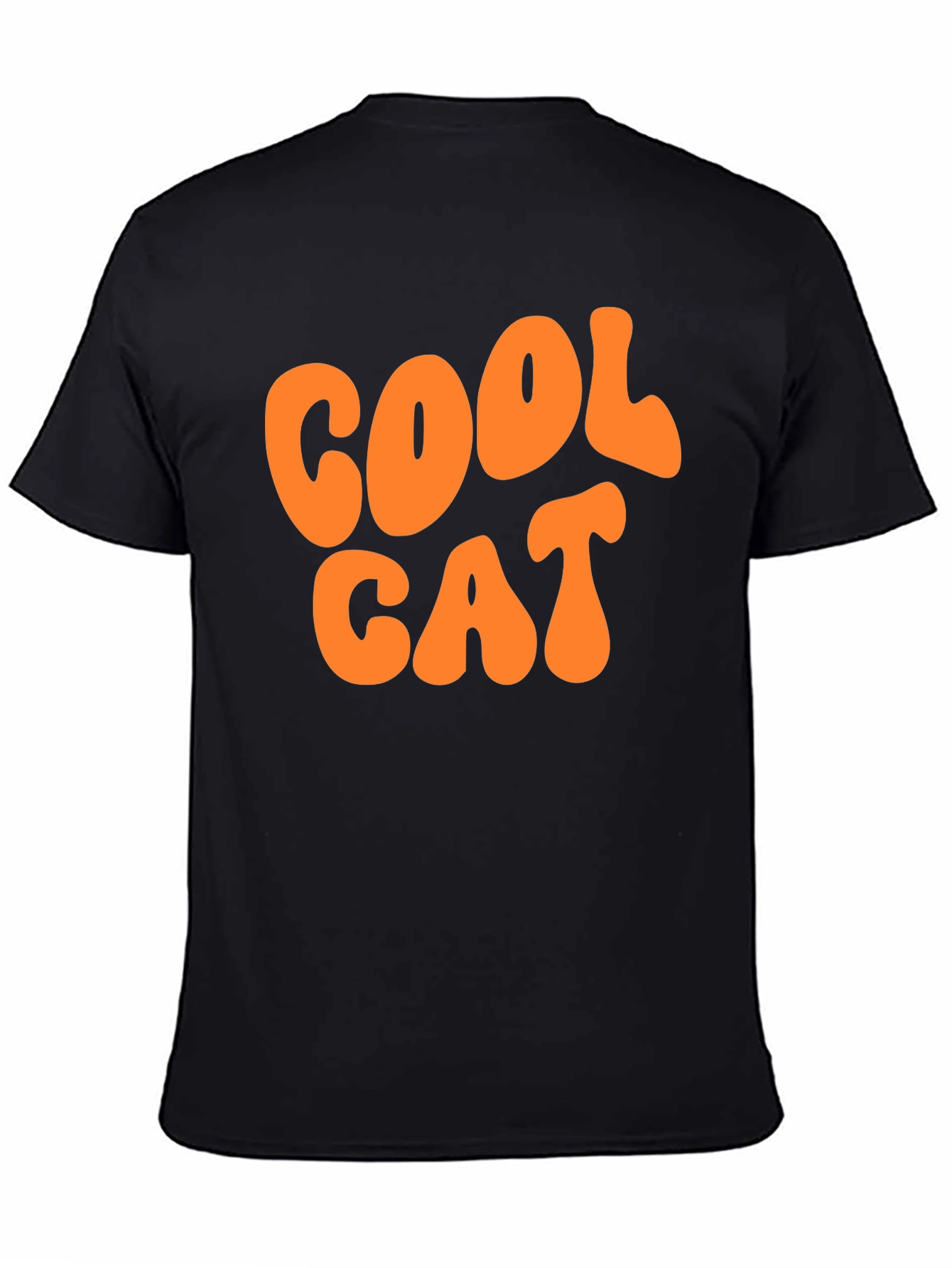 Cool Cat Graphic Tee - Retro Style