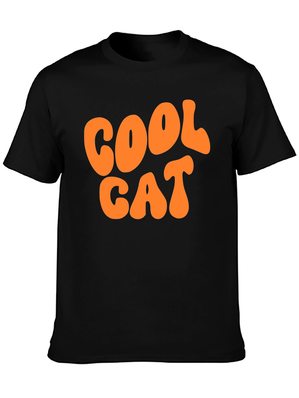 Cool Cat Graphic Tee - Retro Style