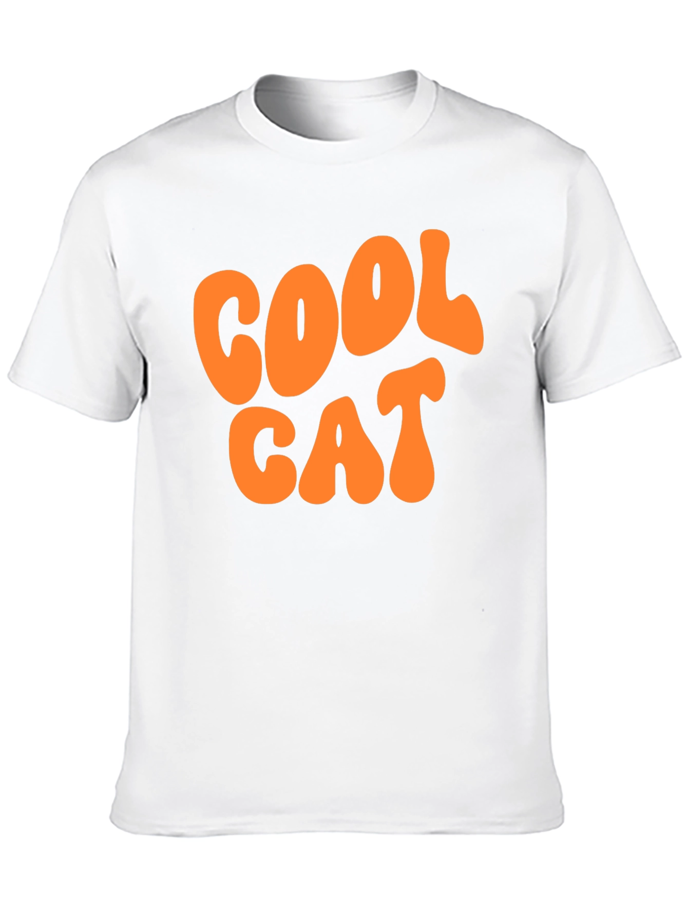 Cool Cat Graphic Tee - Retro Style