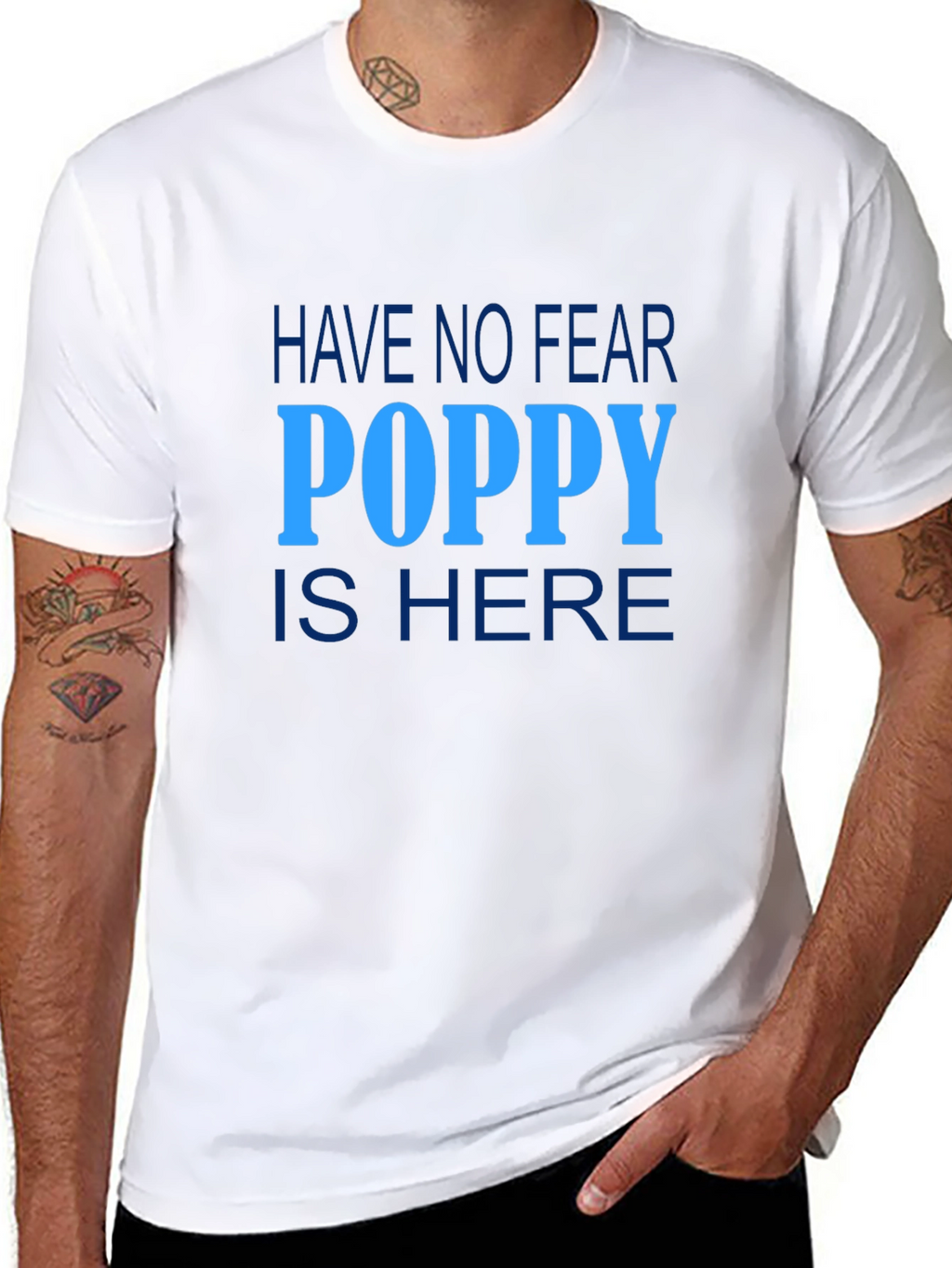 Poppy Is Here T-Shirt - Mens Graphic Tee