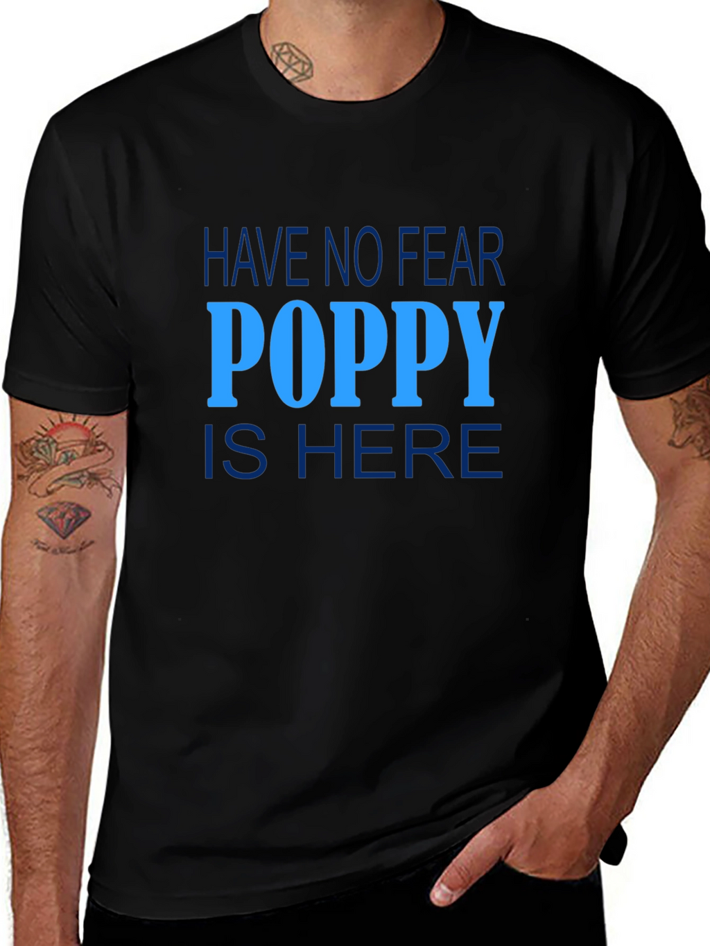 Poppy Is Here T-Shirt - Mens Graphic Tee