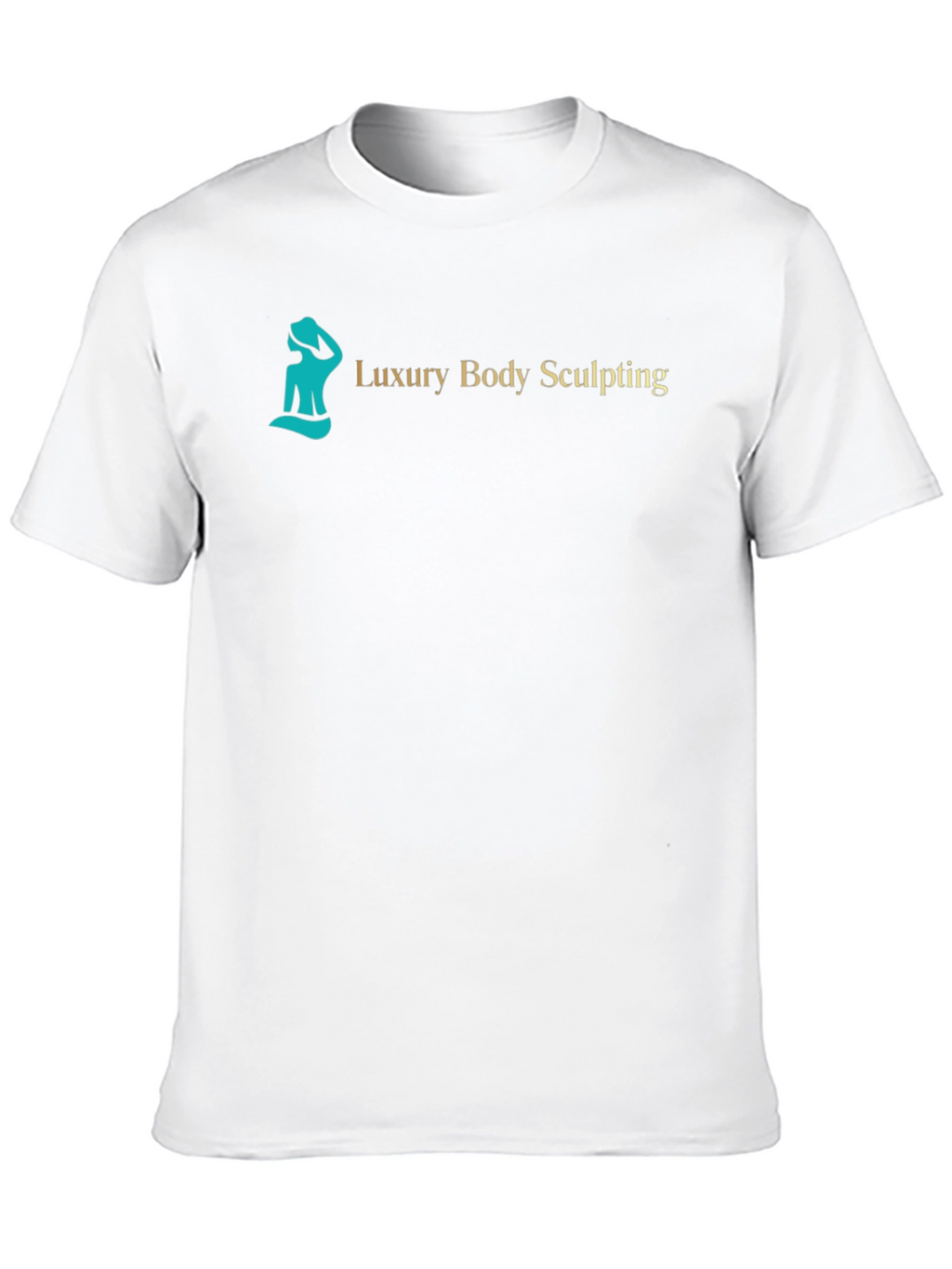 Luxury Body Sculpting Black Graphic Tee