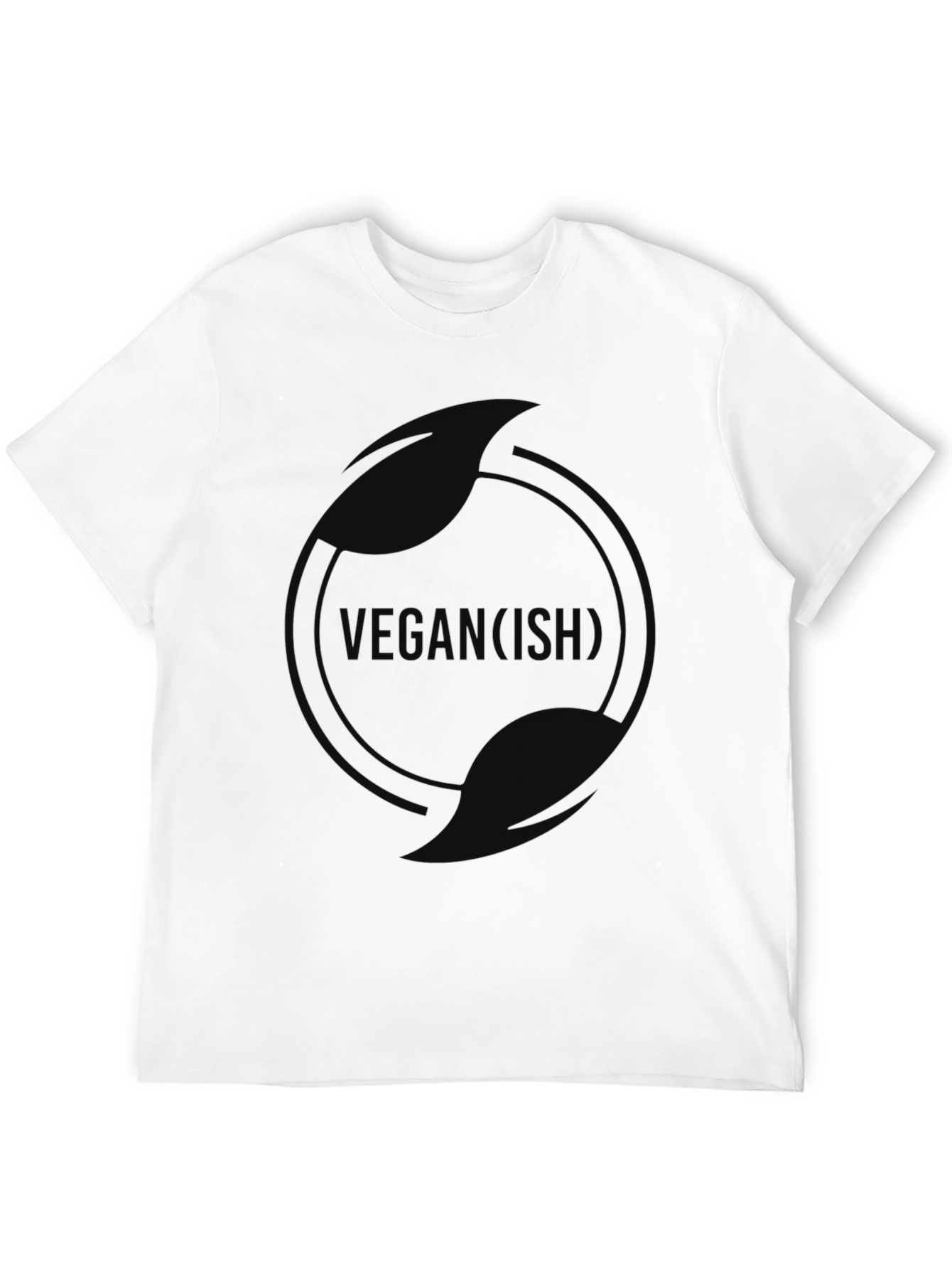 Vegan-ish Black T-Shirt