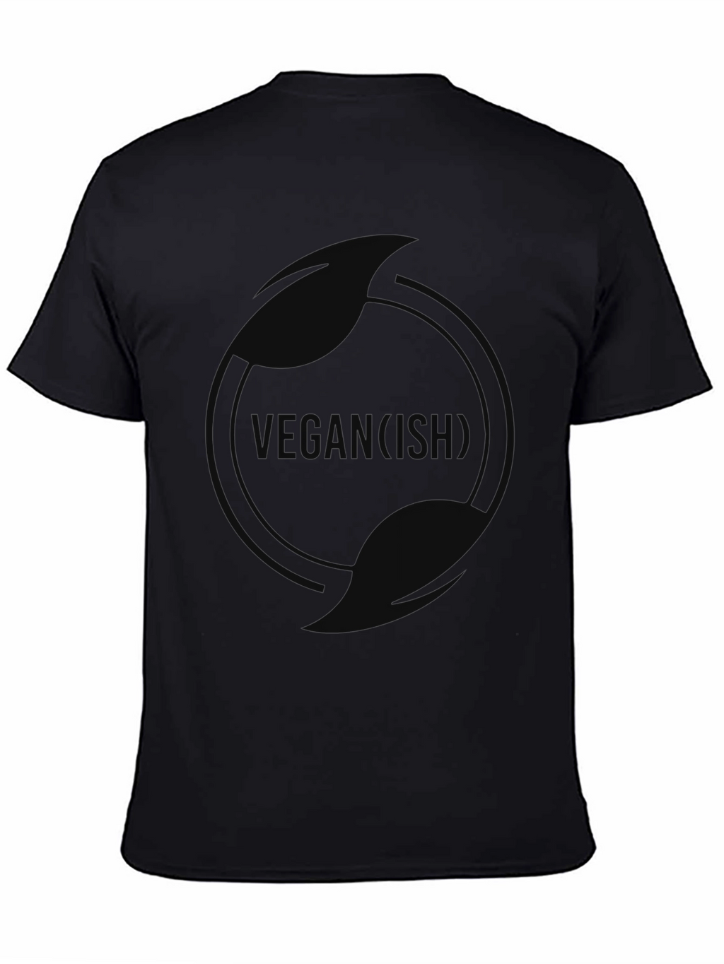 Vegan-ish Black T-Shirt
