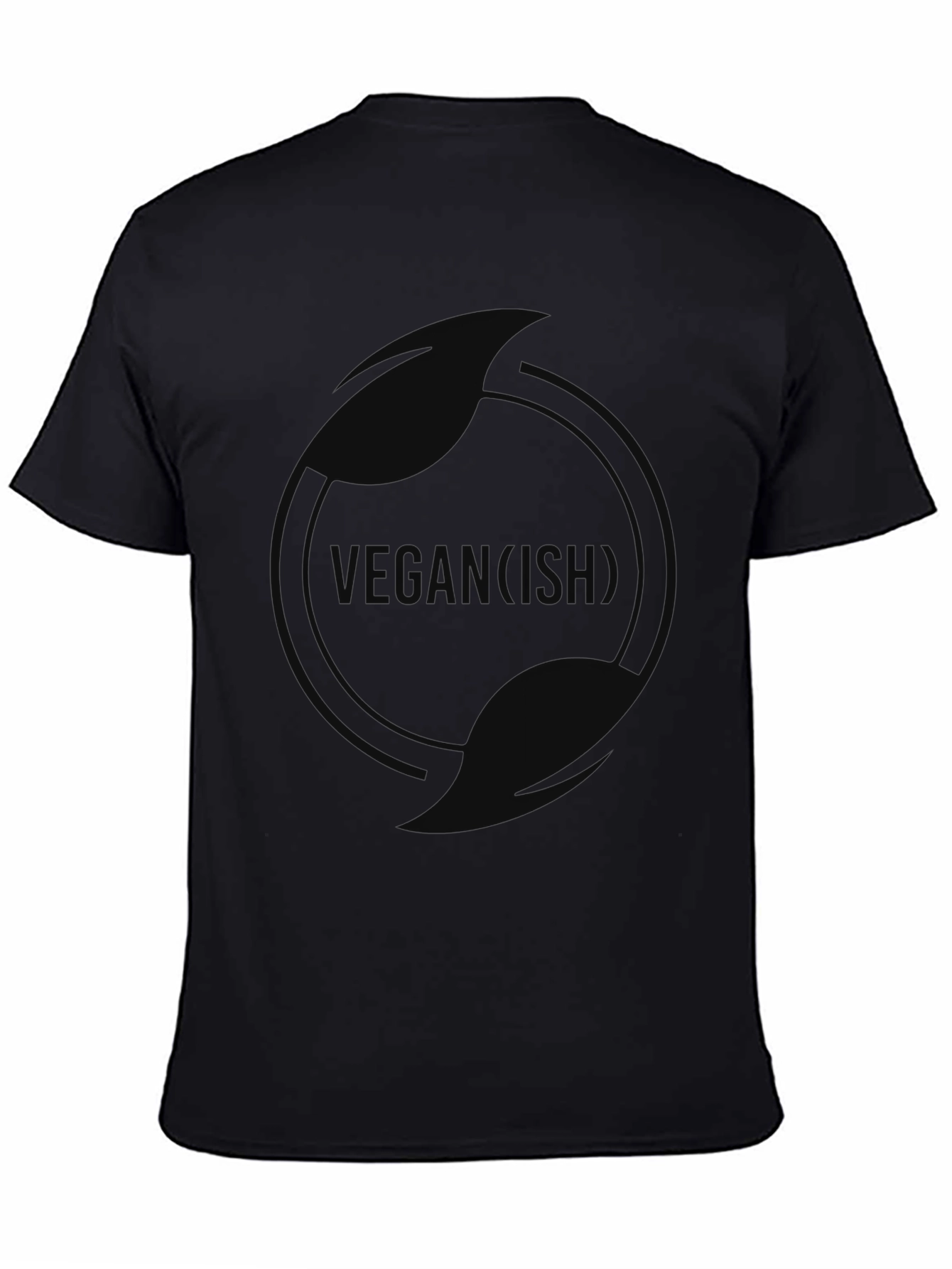 Vegan-ish Black T-Shirt