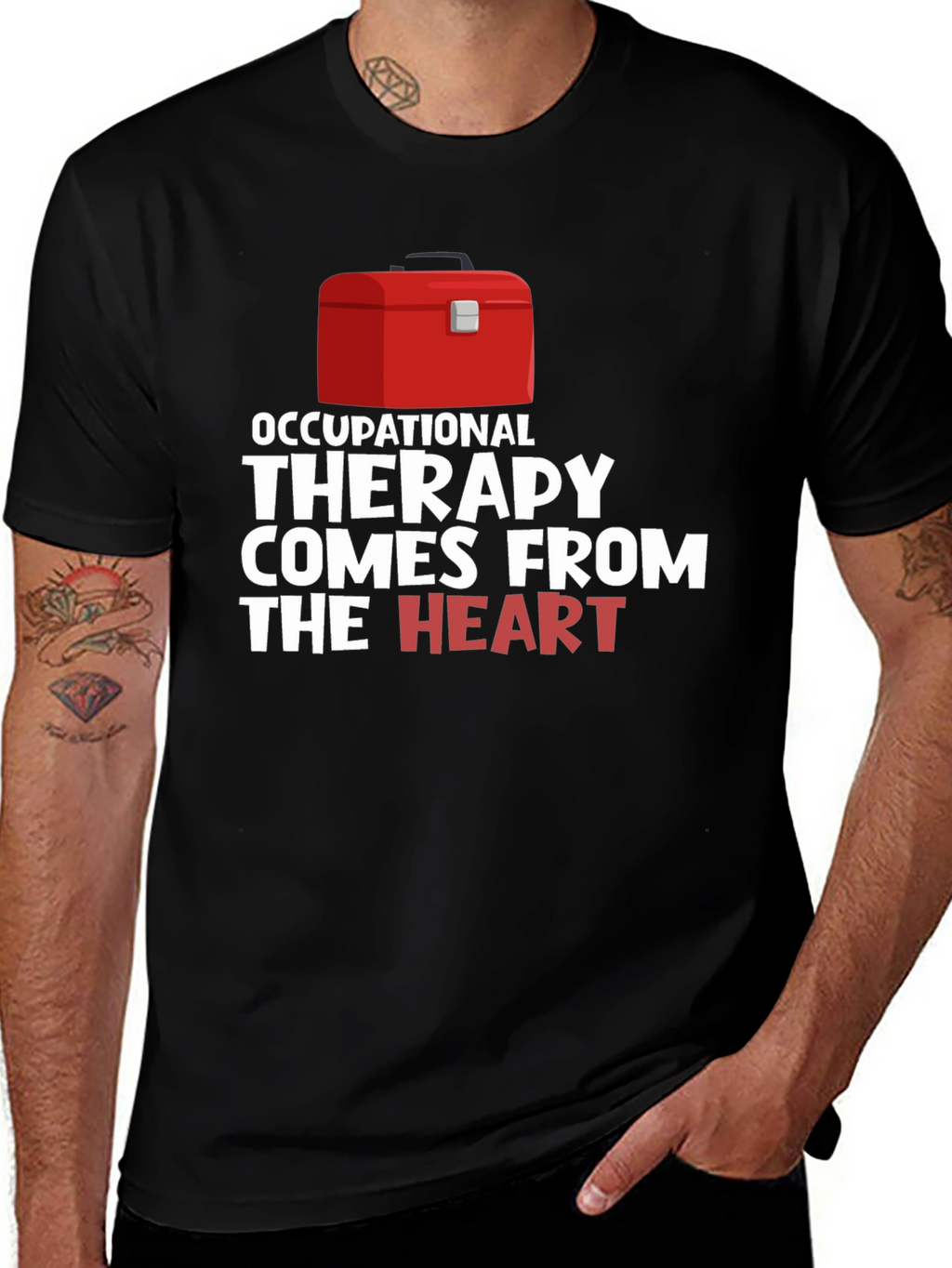 Occupational Therapy Heart T-Shirt
