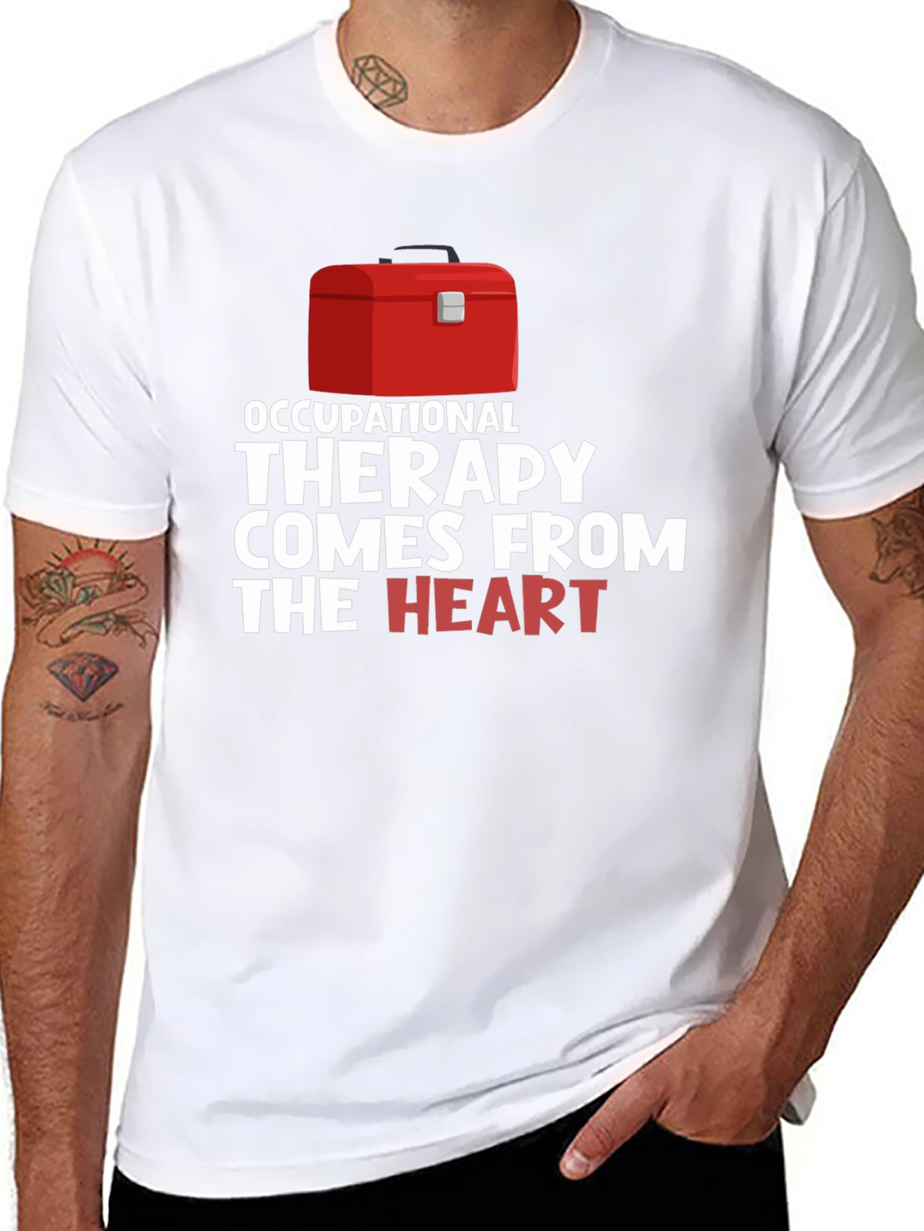 Occupational Therapy Heart T-Shirt