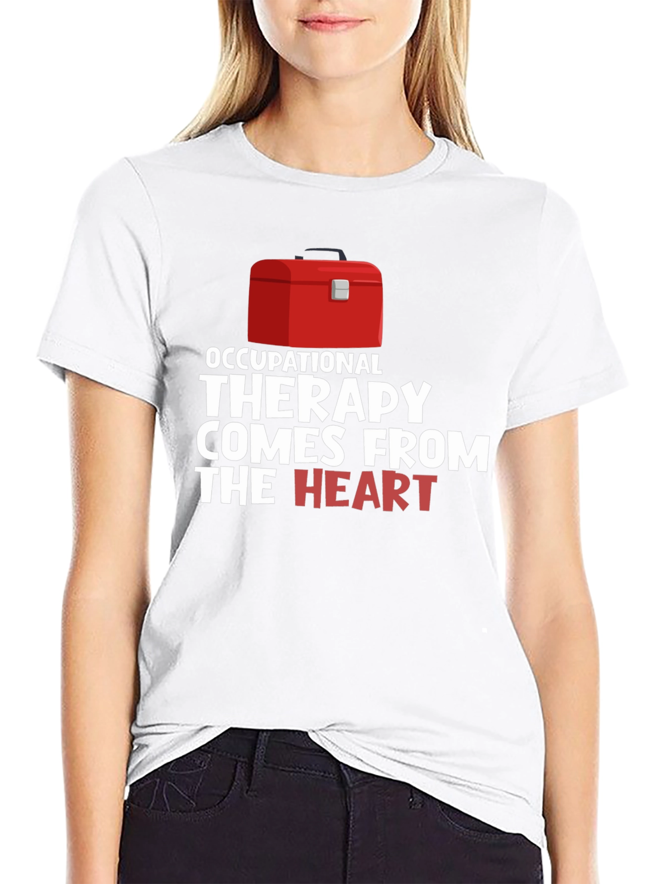 Occupational Therapy Heart T-Shirt
