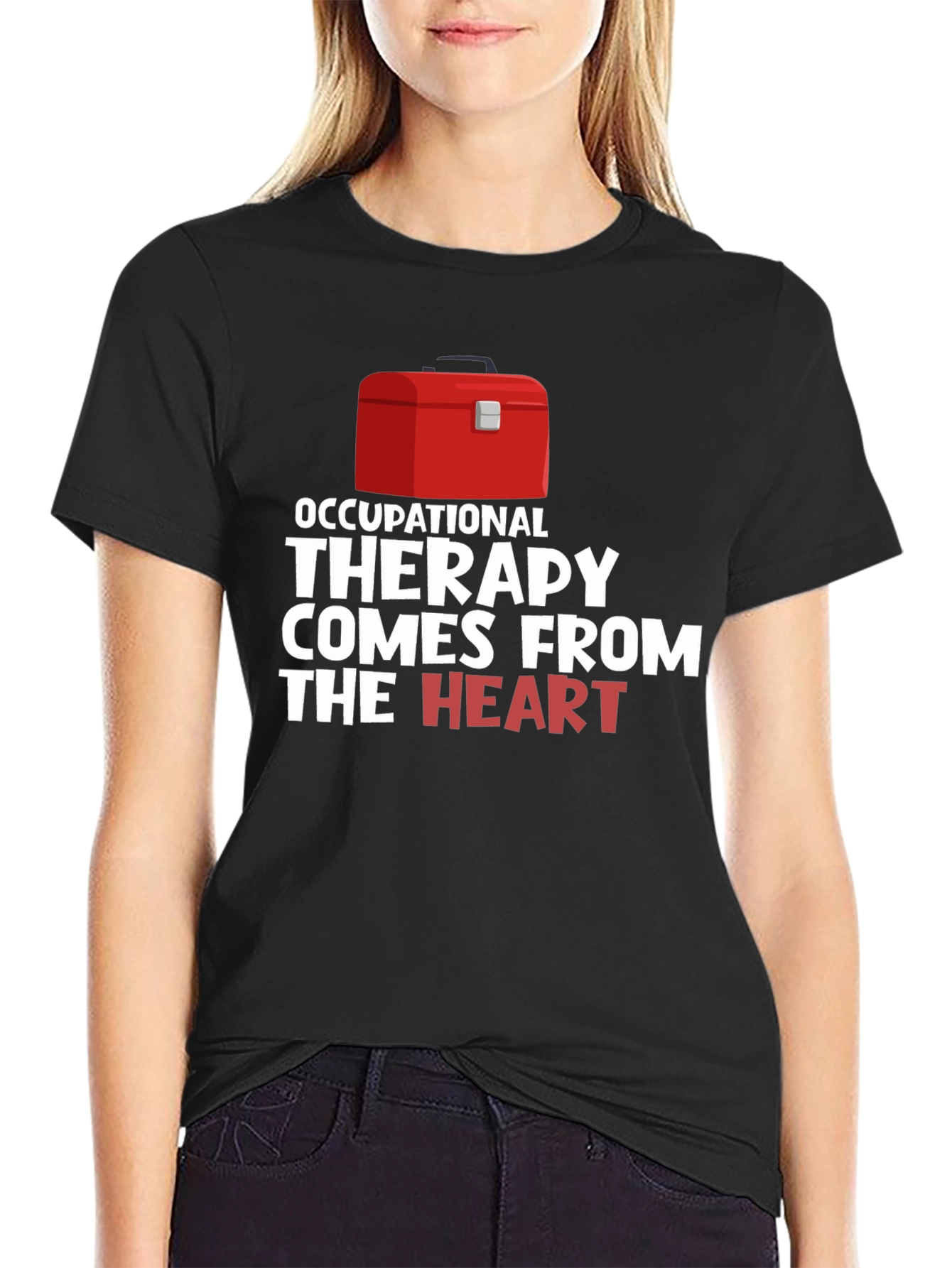 Occupational Therapy Heart T-Shirt