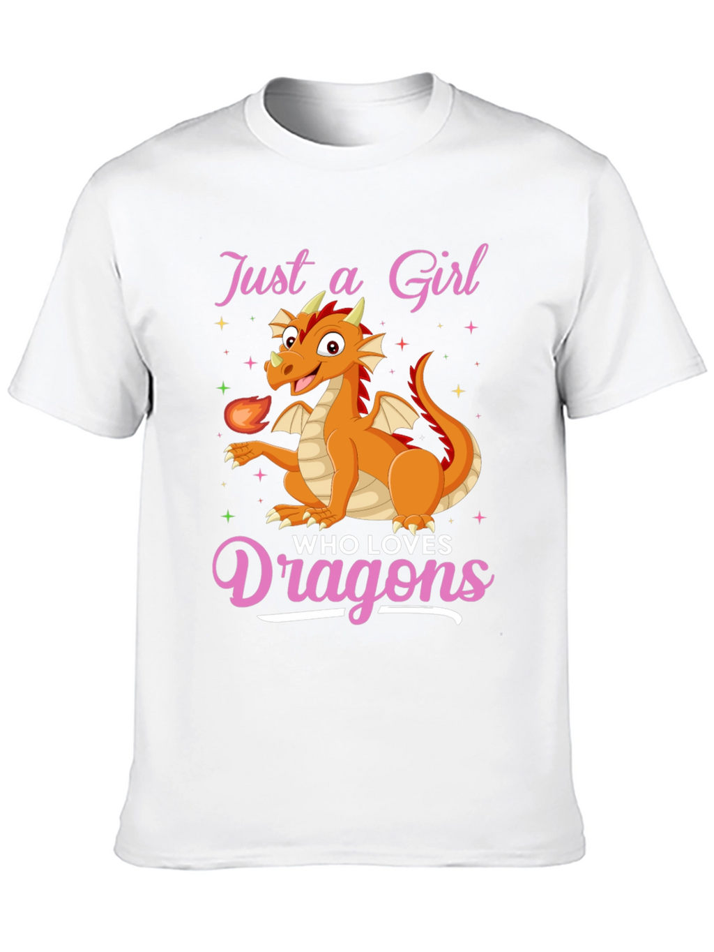 Girl Dragon Lover T-Shirt