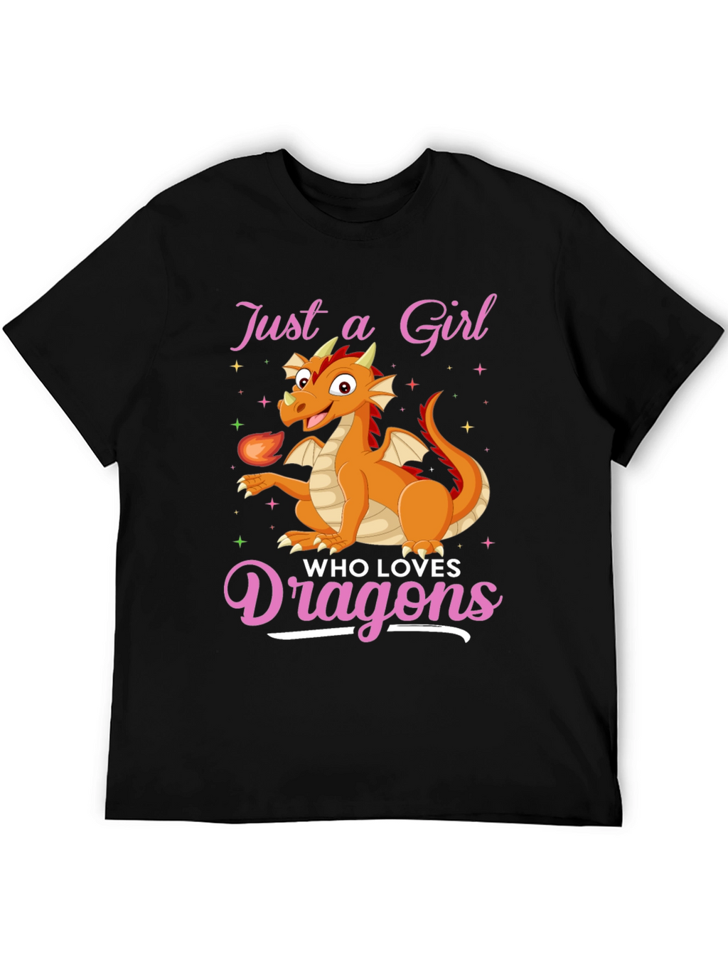 Girl Dragon Lover T-Shirt