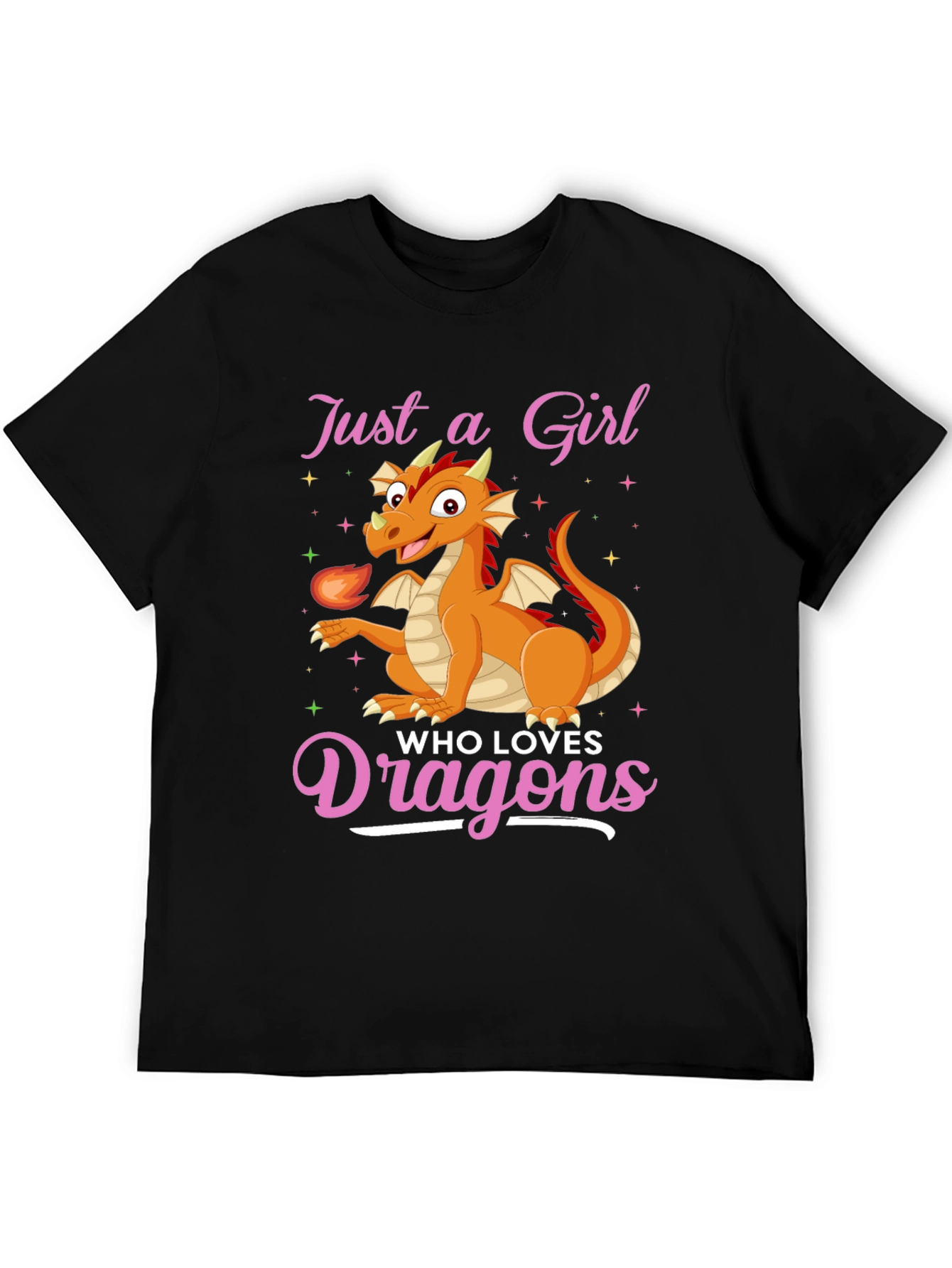Girl Dragon Lover T-Shirt