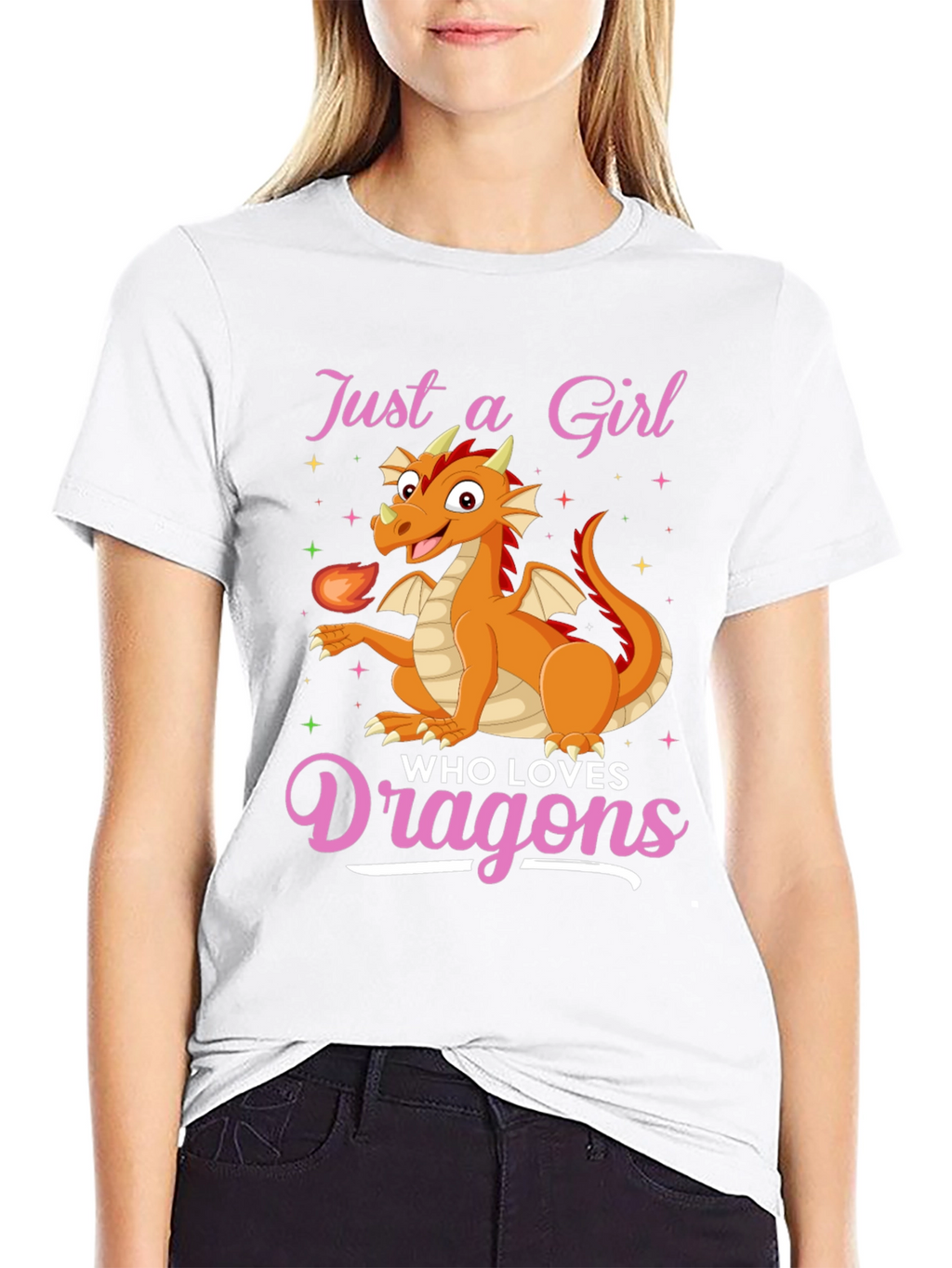 Girl Dragon Lover T-Shirt