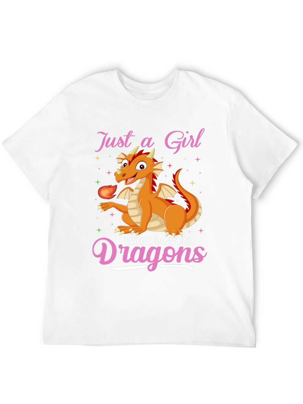 Girl Dragon Lover T-Shirt