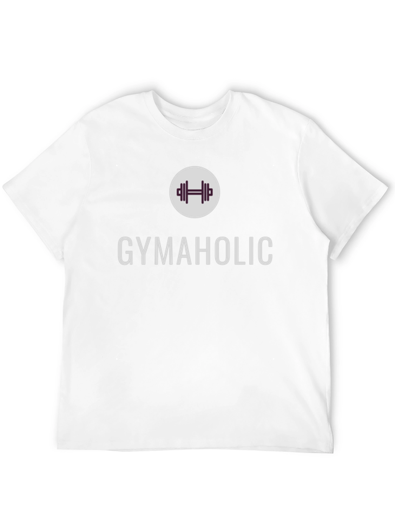 Gymaholic Graphic Tee - Black Fitness Shirt