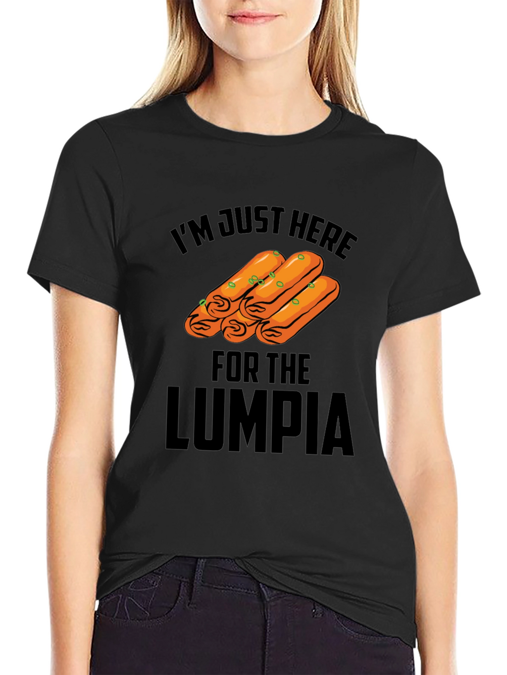 Lumpia Lover T-Shirt - Funny Foodie Tee