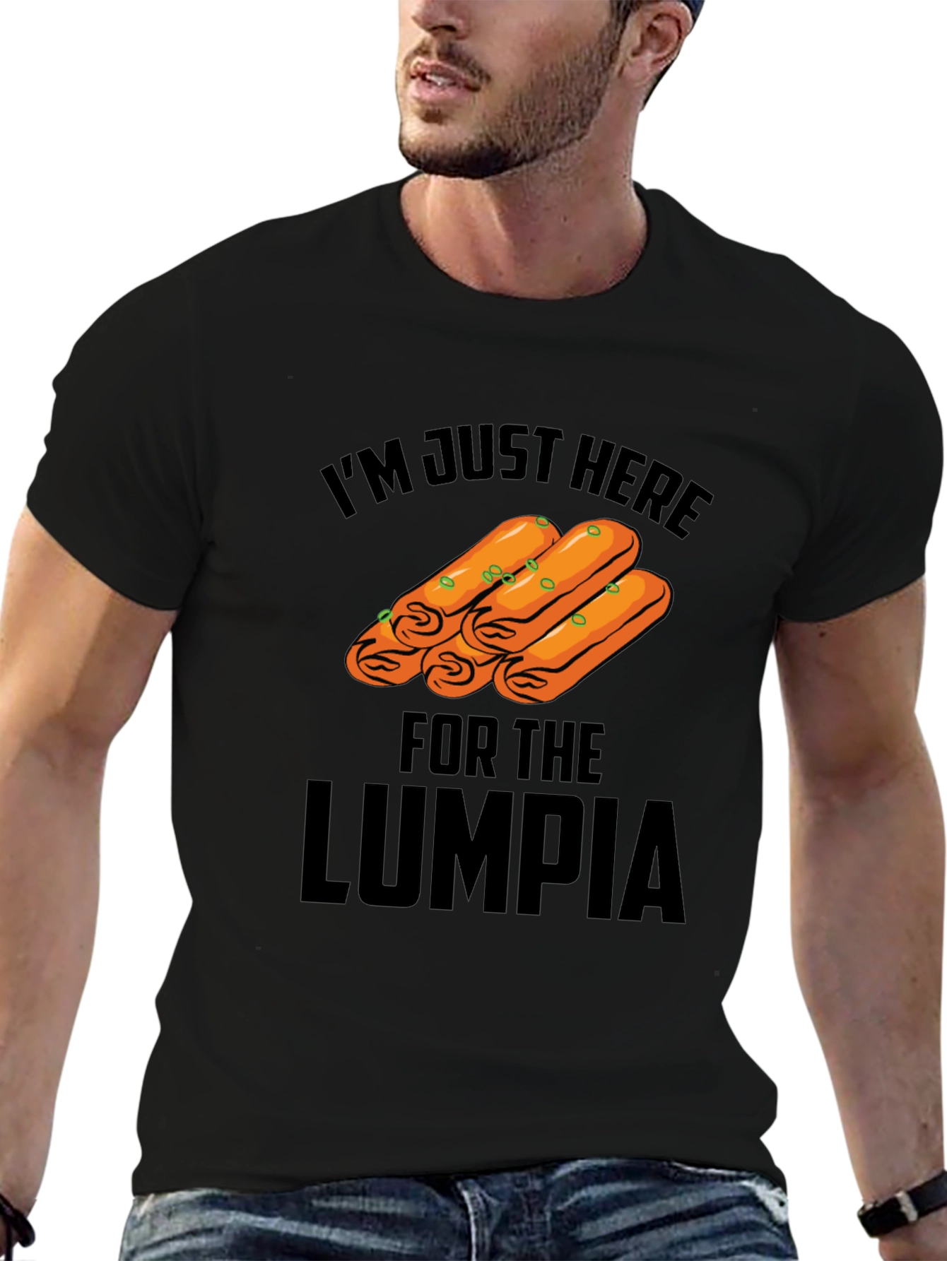 Lumpia Lover T-Shirt - Funny Foodie Tee