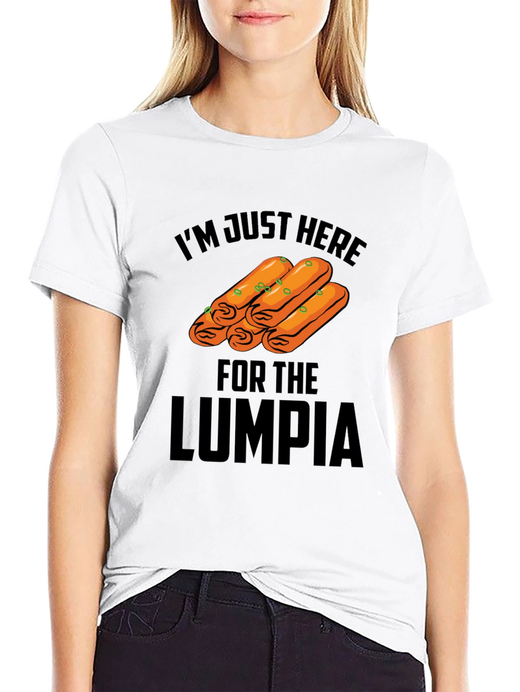 Lumpia Lover T-Shirt - Funny Foodie Tee