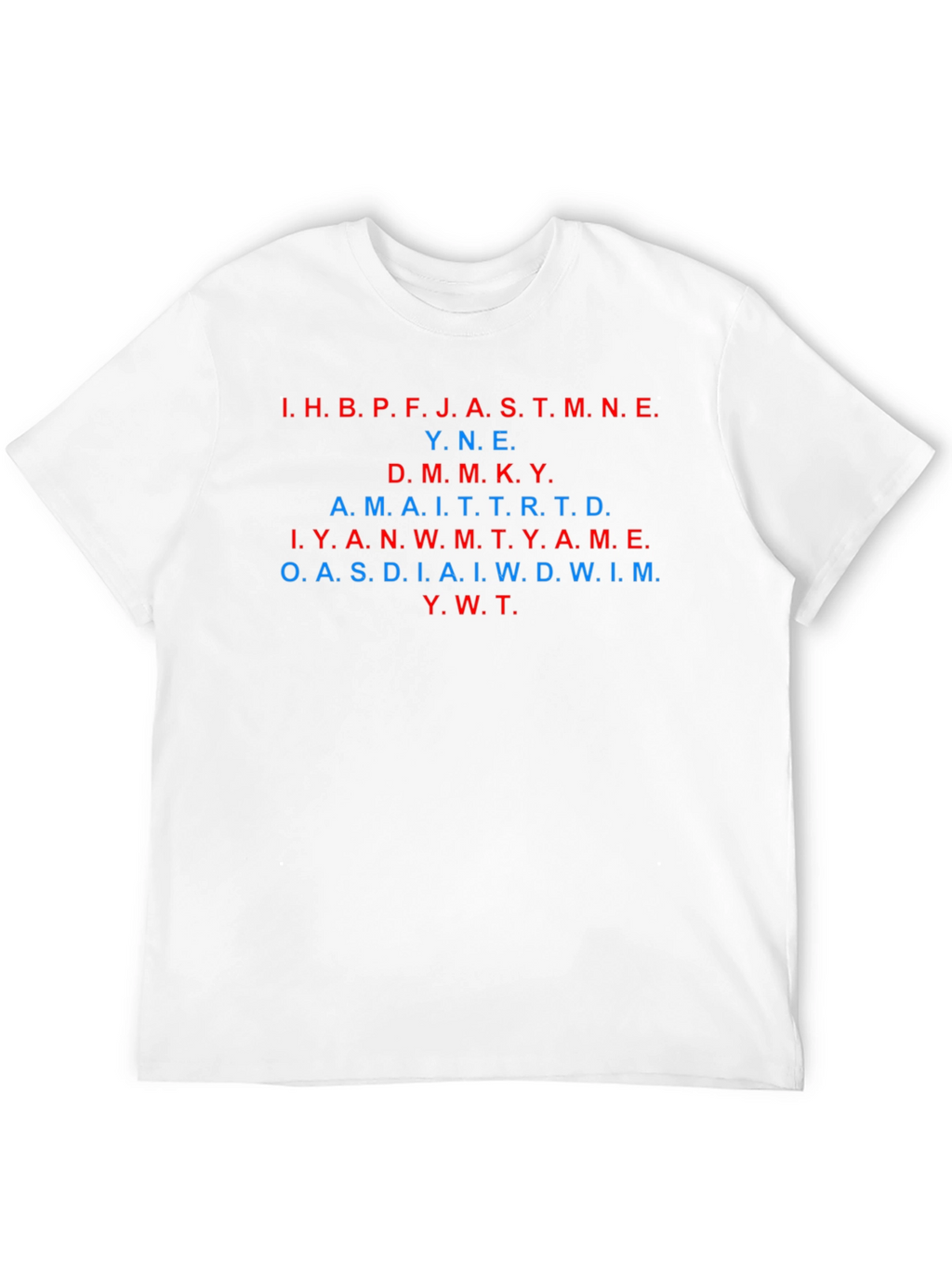 Secret Message Black T-Shirt - Read If You Can!