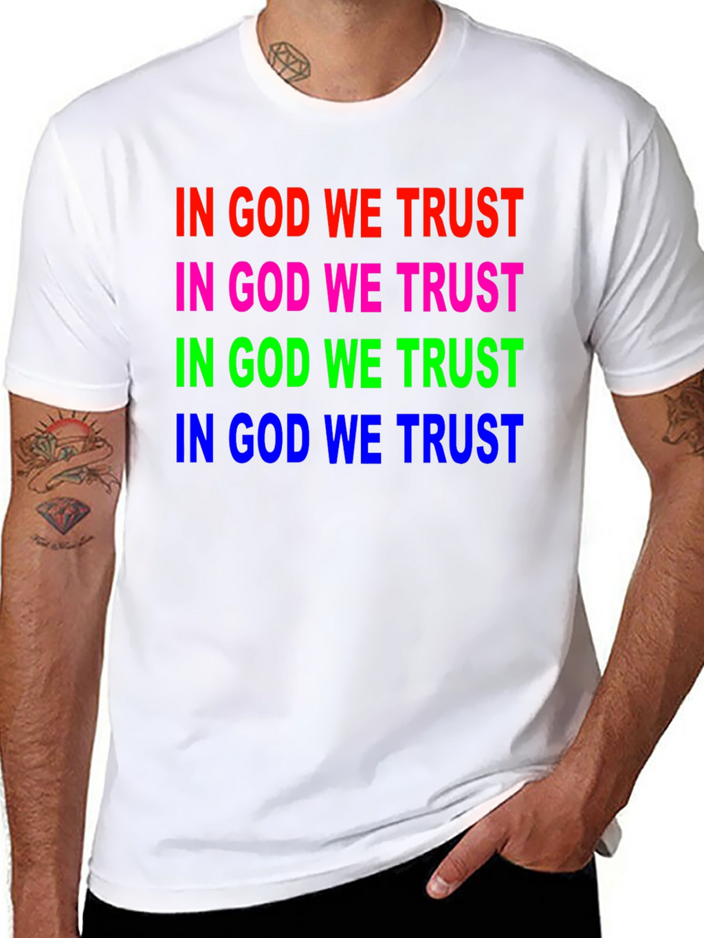 In God We Trust Graphic T-Shirt - Unisex