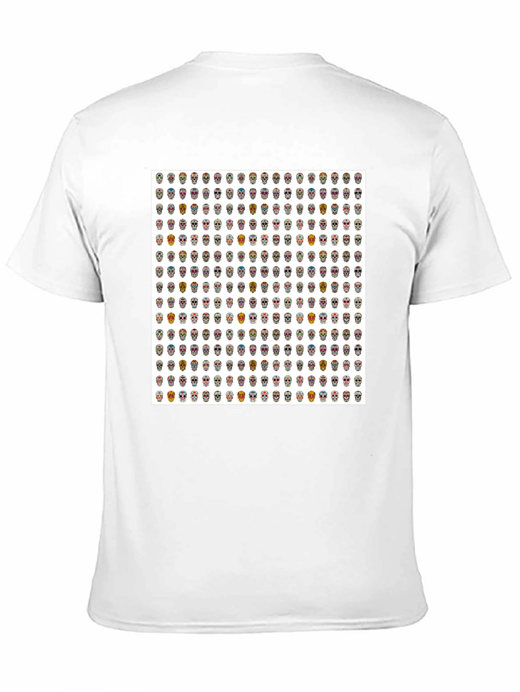 Sugar Skull Patterned Tee