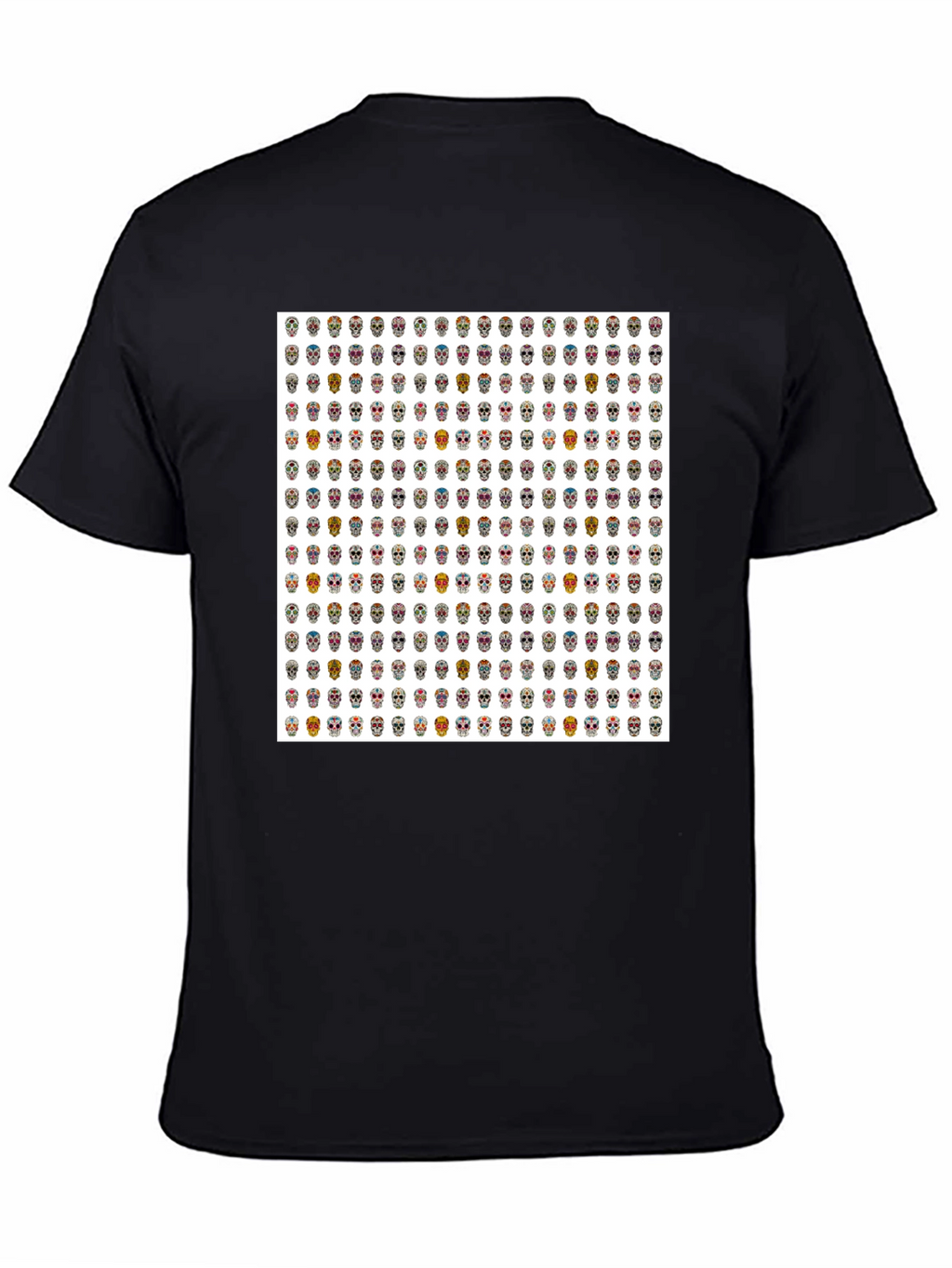 Sugar Skull Patterned Tee