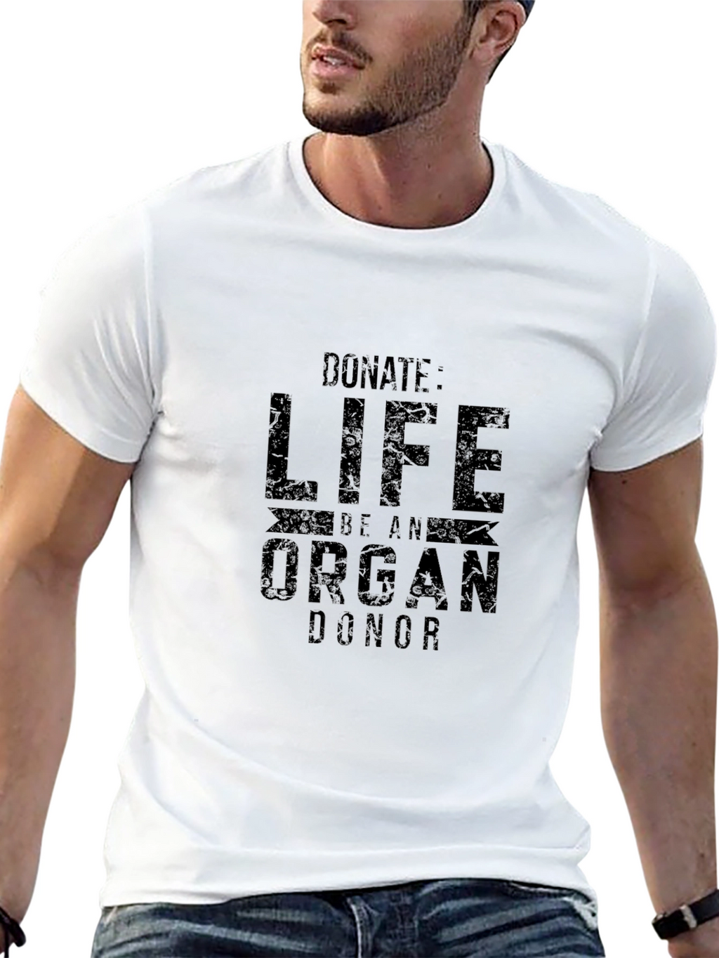 Donate Life Organ Donor Graphic T-Shirt