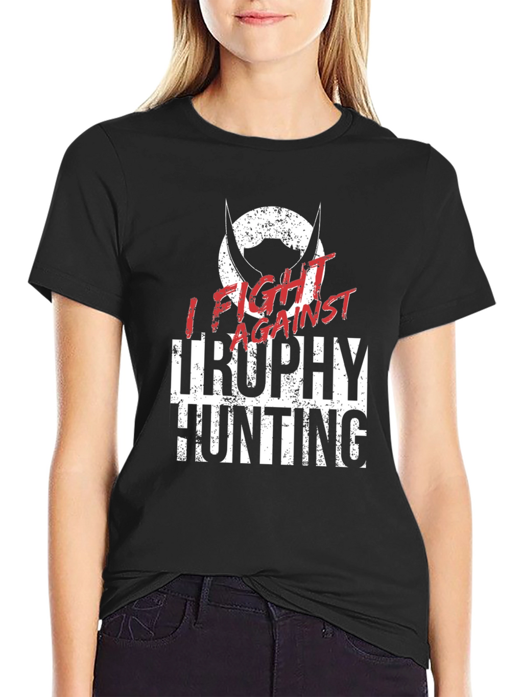 Fight Against Trophy Hunting Graphic Tee