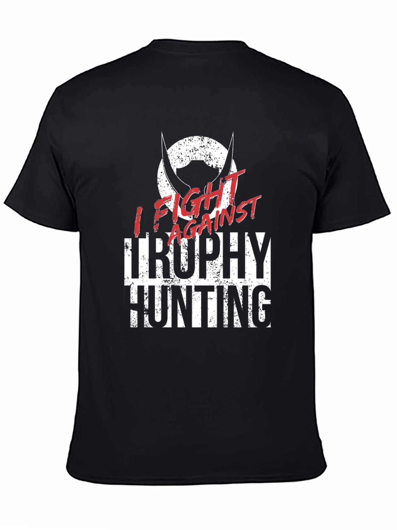 Fight Against Trophy Hunting Graphic Tee