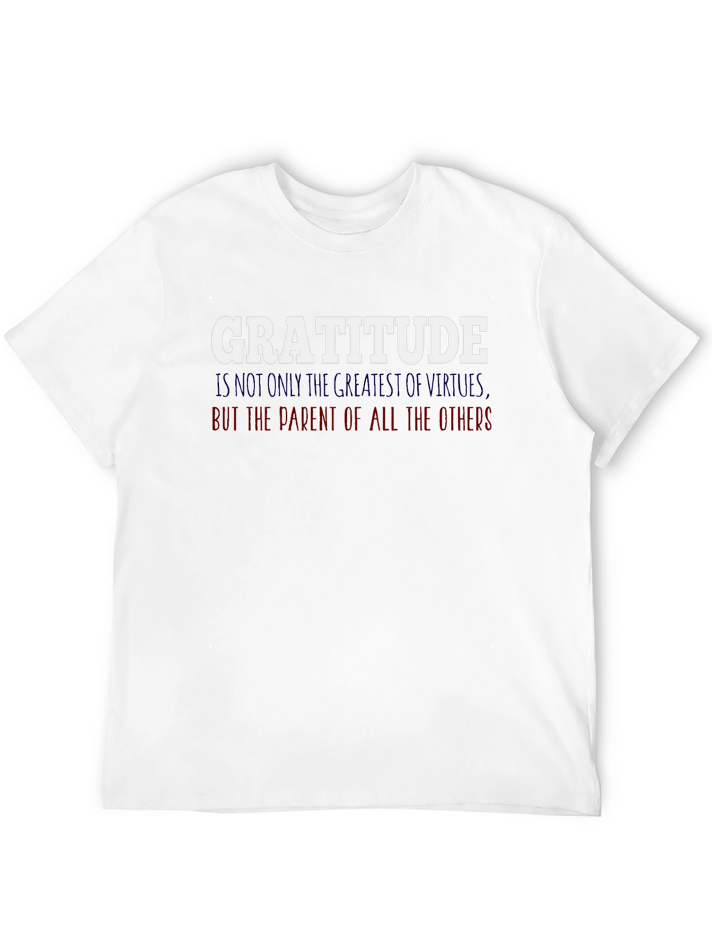 Gratitude Graphic T-Shirt - Inspirational Tee
