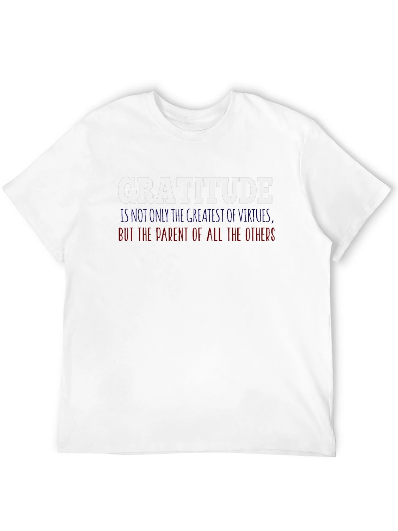 Gratitude Graphic T-Shirt - Inspirational Tee
