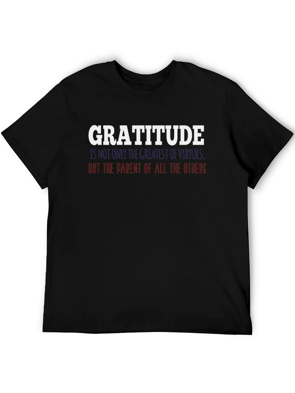 Gratitude Graphic T-Shirt - Inspirational Tee