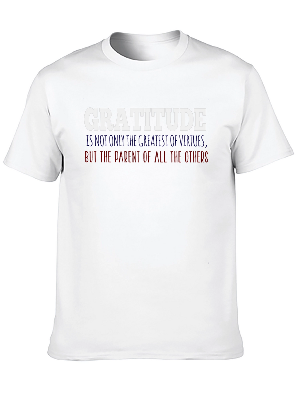 Gratitude Graphic T-Shirt - Inspirational Tee
