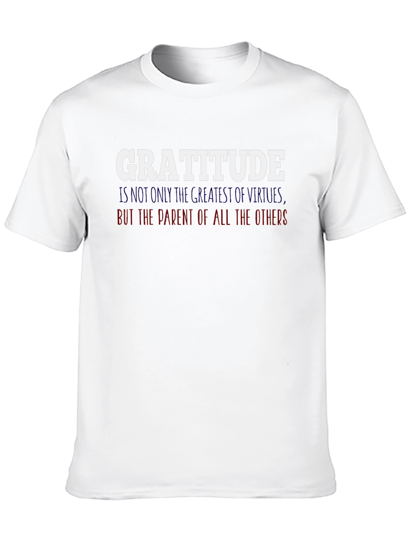 Gratitude Graphic T-Shirt - Inspirational Tee