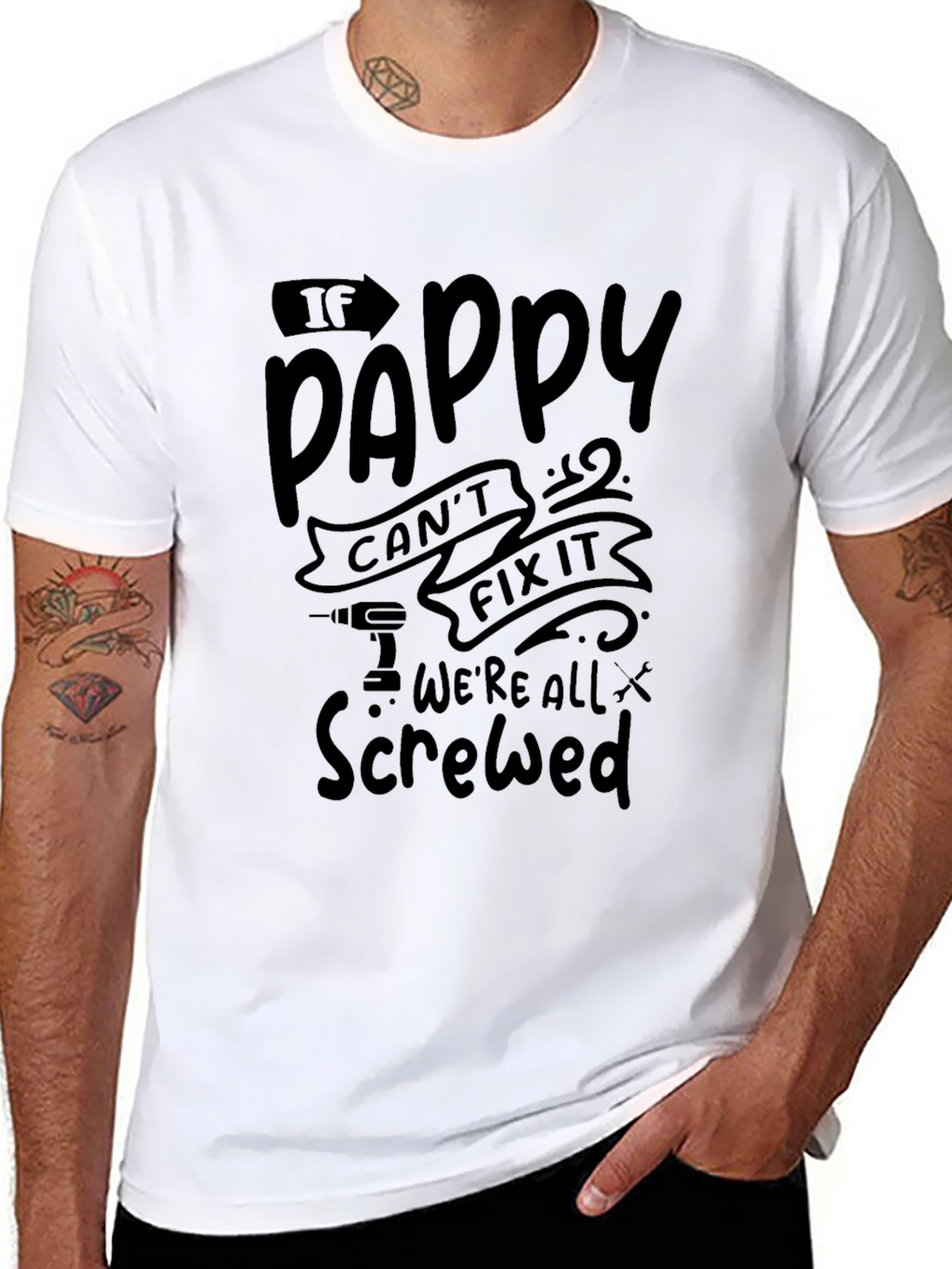 Pappy Fix It T-Shirt - Humor Tee