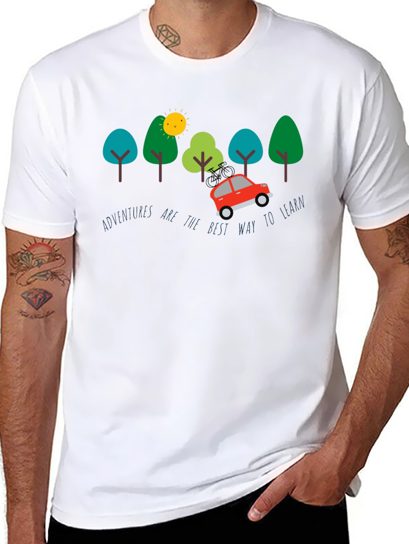 Adventure Awaits T-Shirt - Learn Through Travel